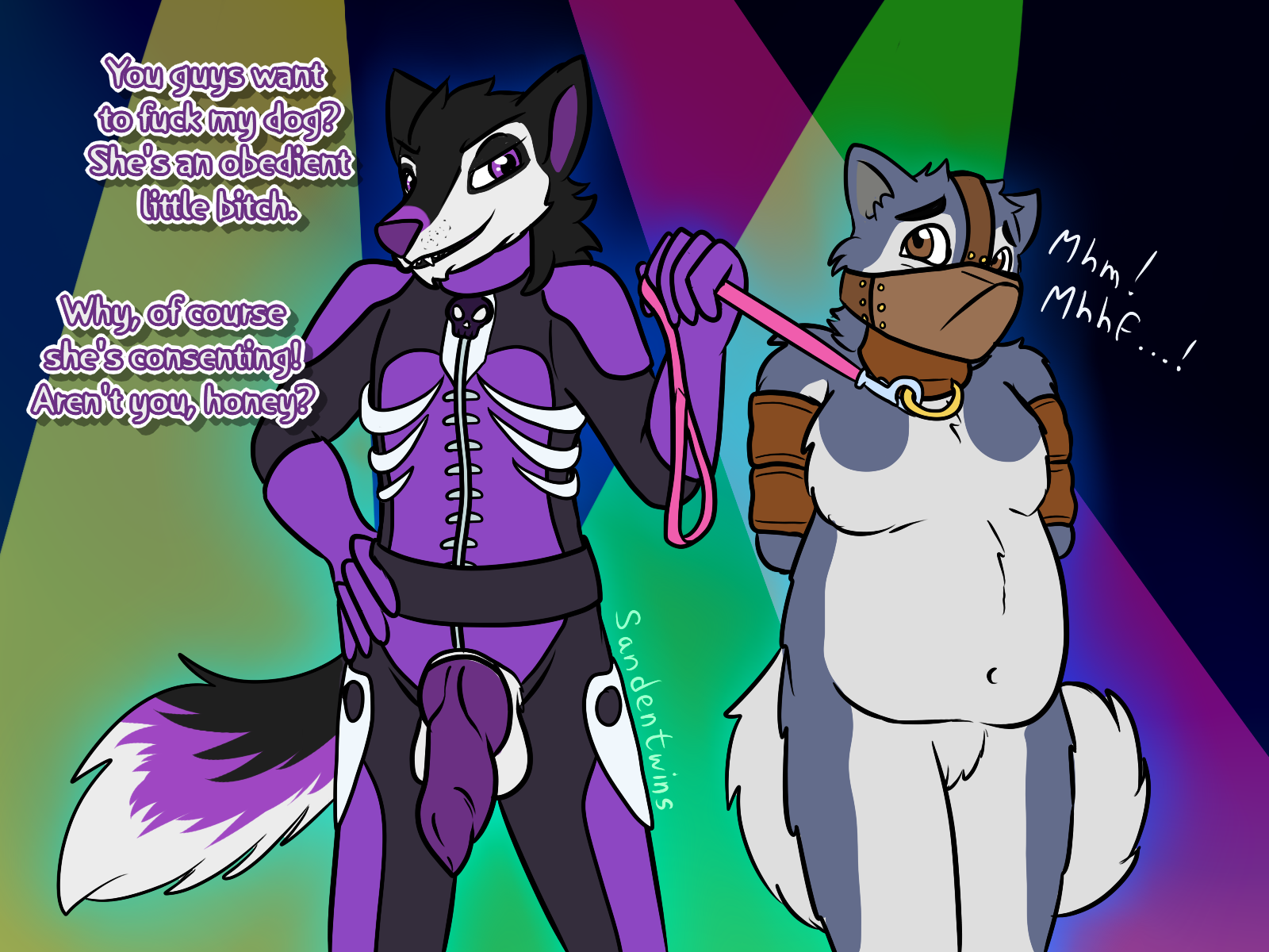 Rule34 – If it exists, there is porn of it / alaskan malamute / 8945784