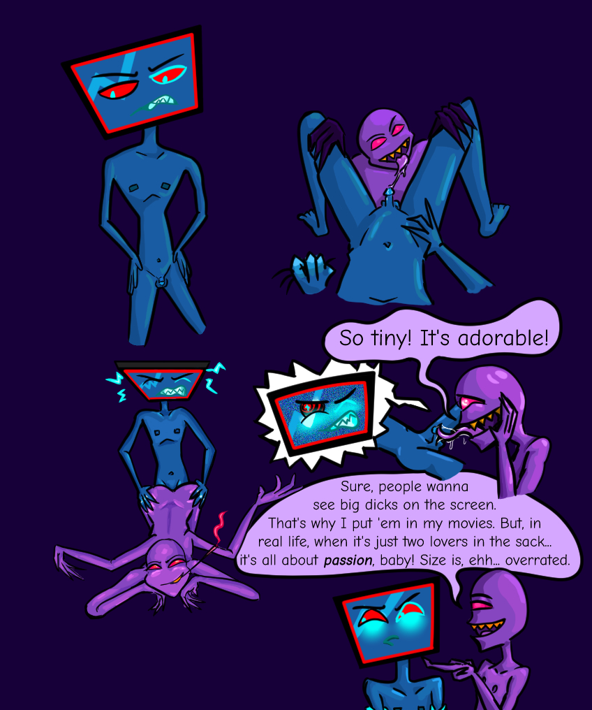 Rule34 – If it exists, there is porn of it / valentino (hazbin hotel), vox (hazbin hotel) / 8947913