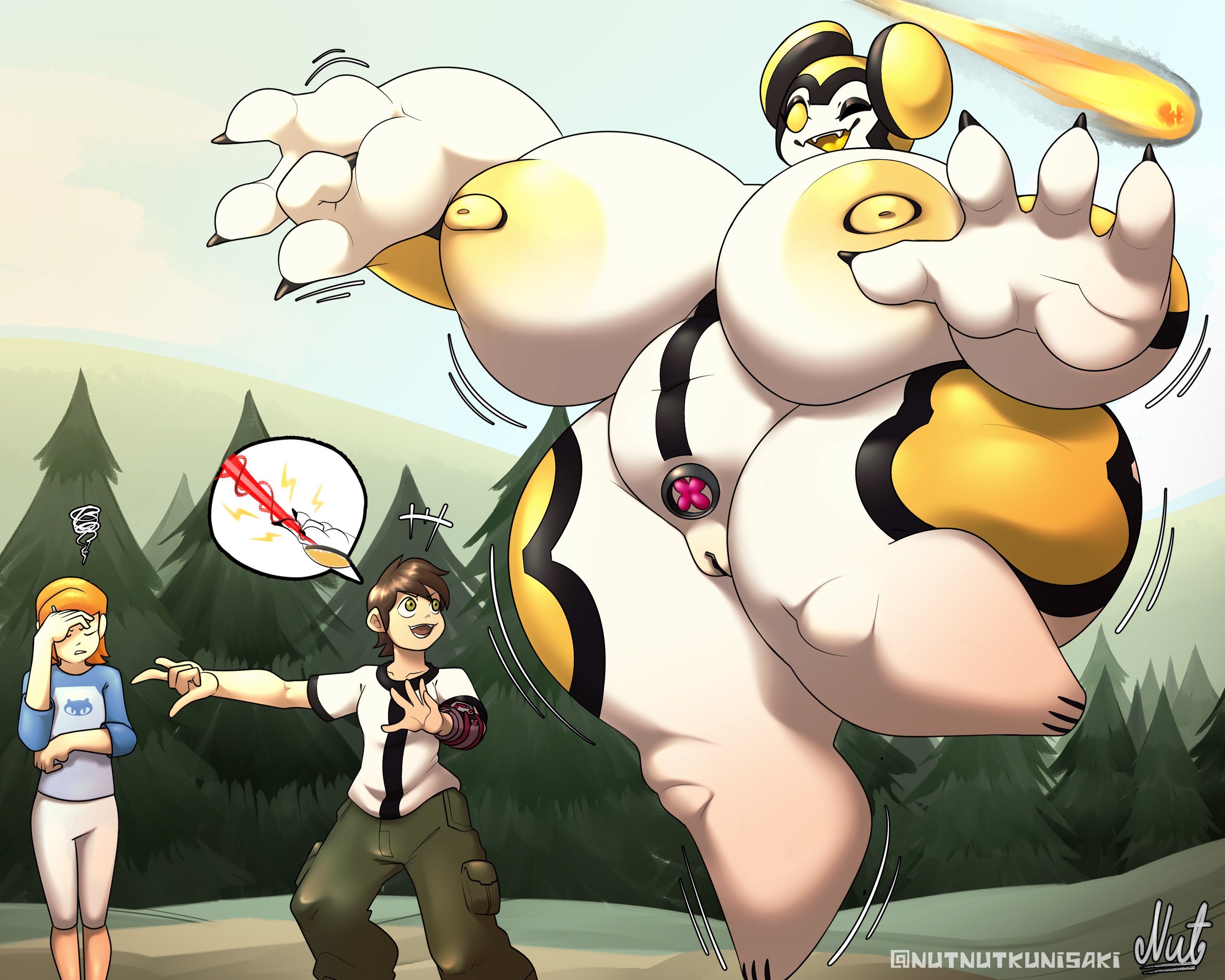 Rule34 – If it exists, there is porn of it / nutnut kunisaki, ben tennyson, cannonbolt, gwen tennyson / 8952367