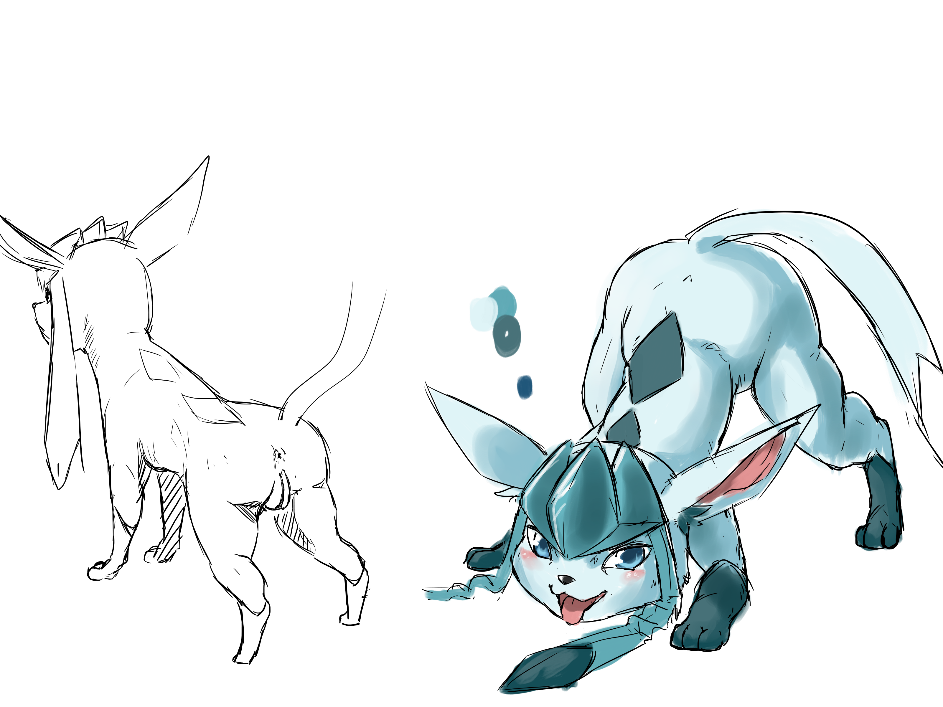 Rule34 – If it exists, there is porn of it / eeveelution, glaceon / 445806