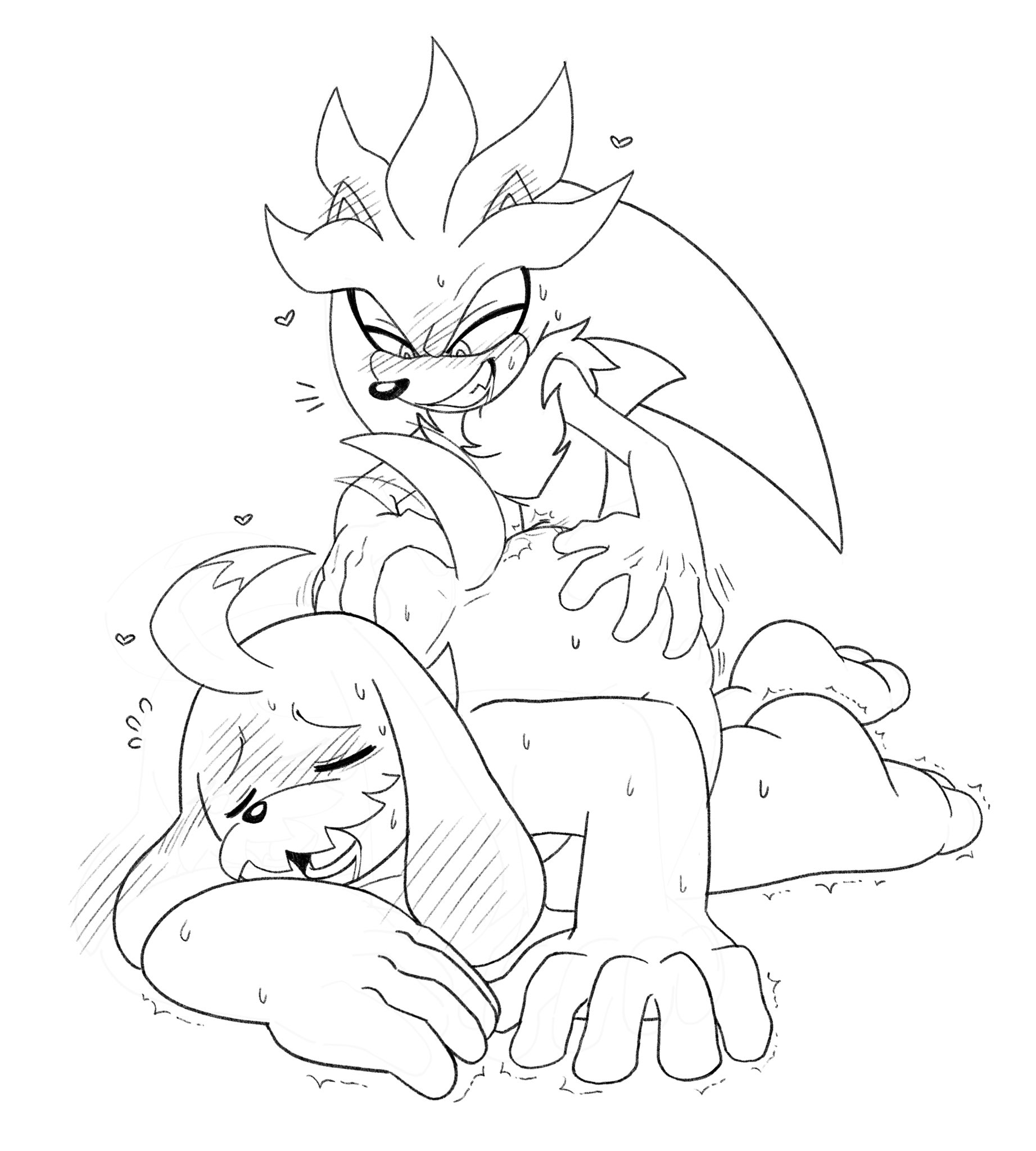 Rule34 – If it exists, there is porn of it / silver the hedgehog / 8961781