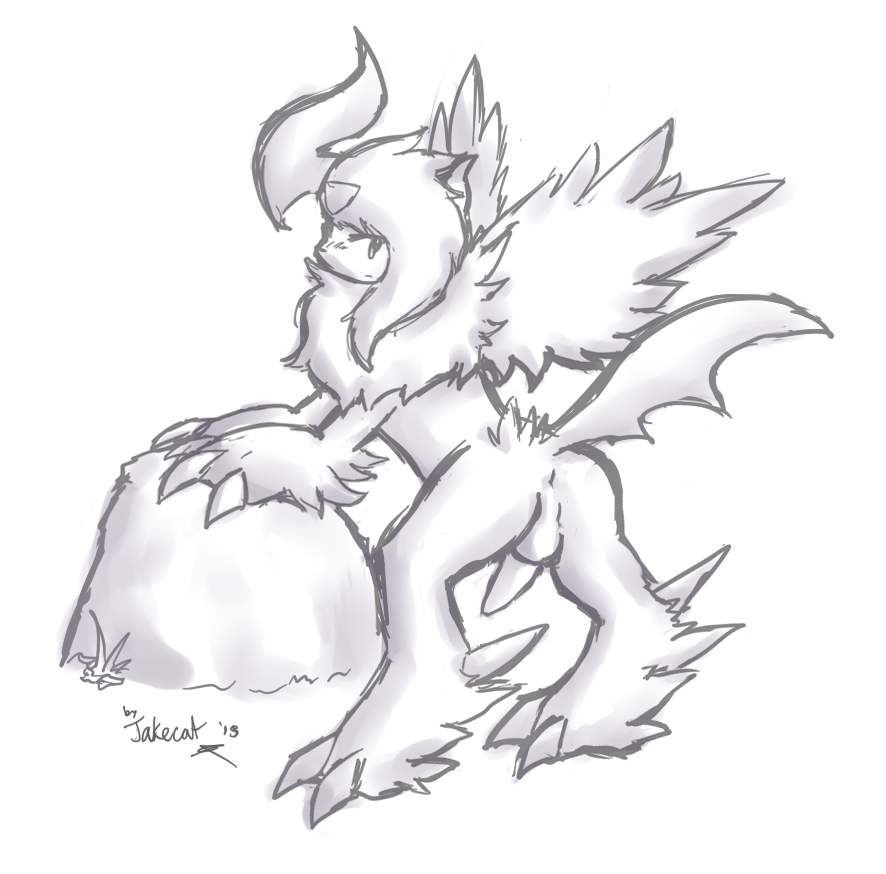 Rule34 – If it exists, there is porn of it / jakecat, absol, mega absol / 446437