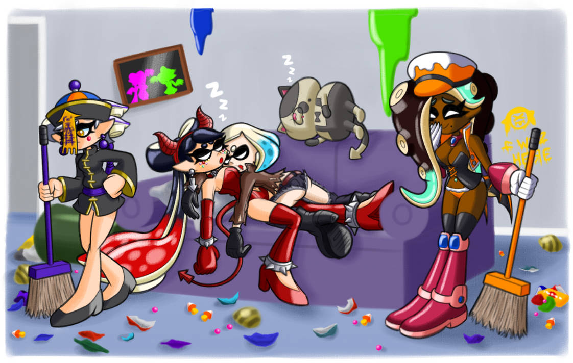 Rule34 – If it exists, there is porn of it / callie (splatoon), marie (splatoon), marina (splatoon), pearl (splatoon) / 8964011