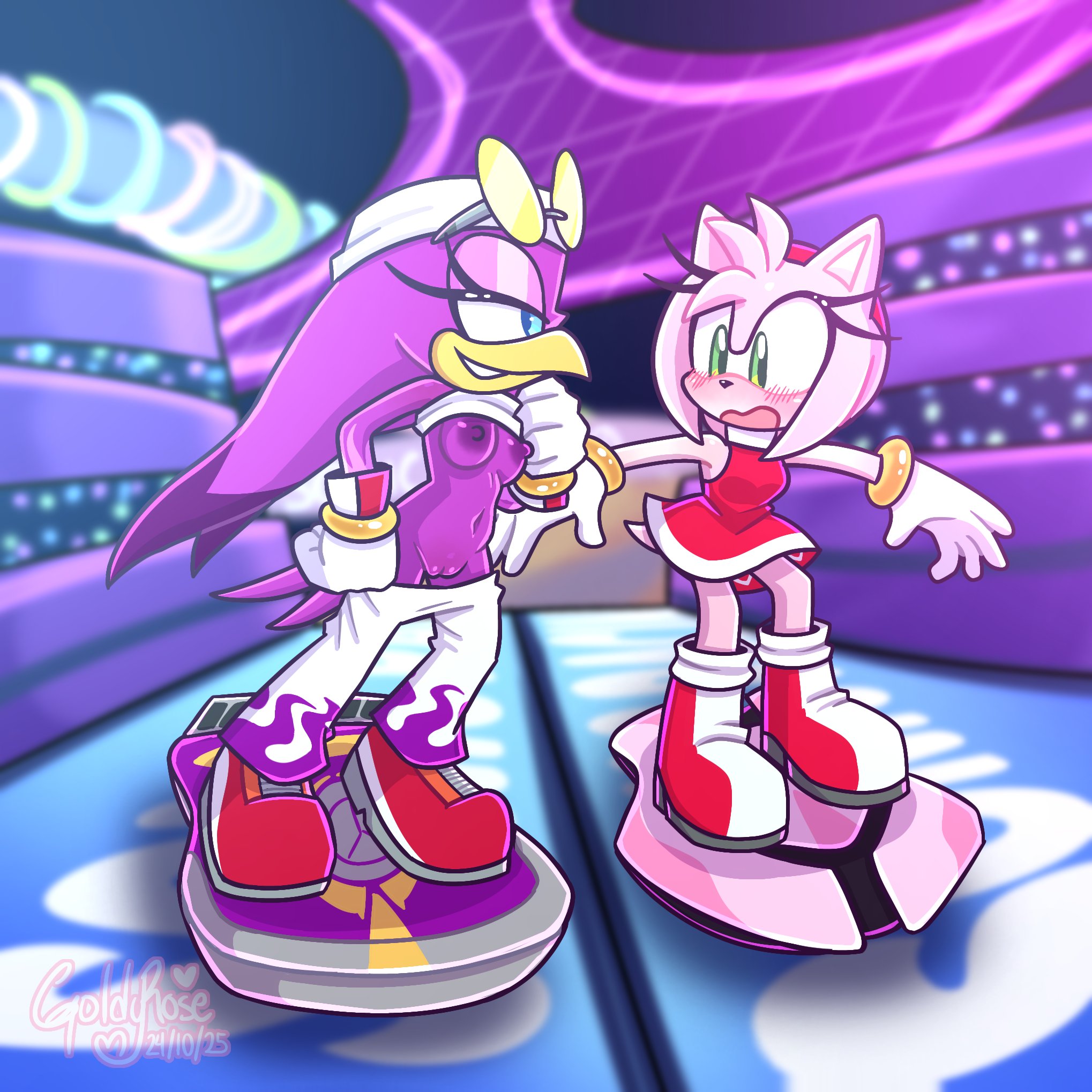 Rule34 – If it exists, there is porn of it / passerine, amy rose, wave the swallow / 8968874