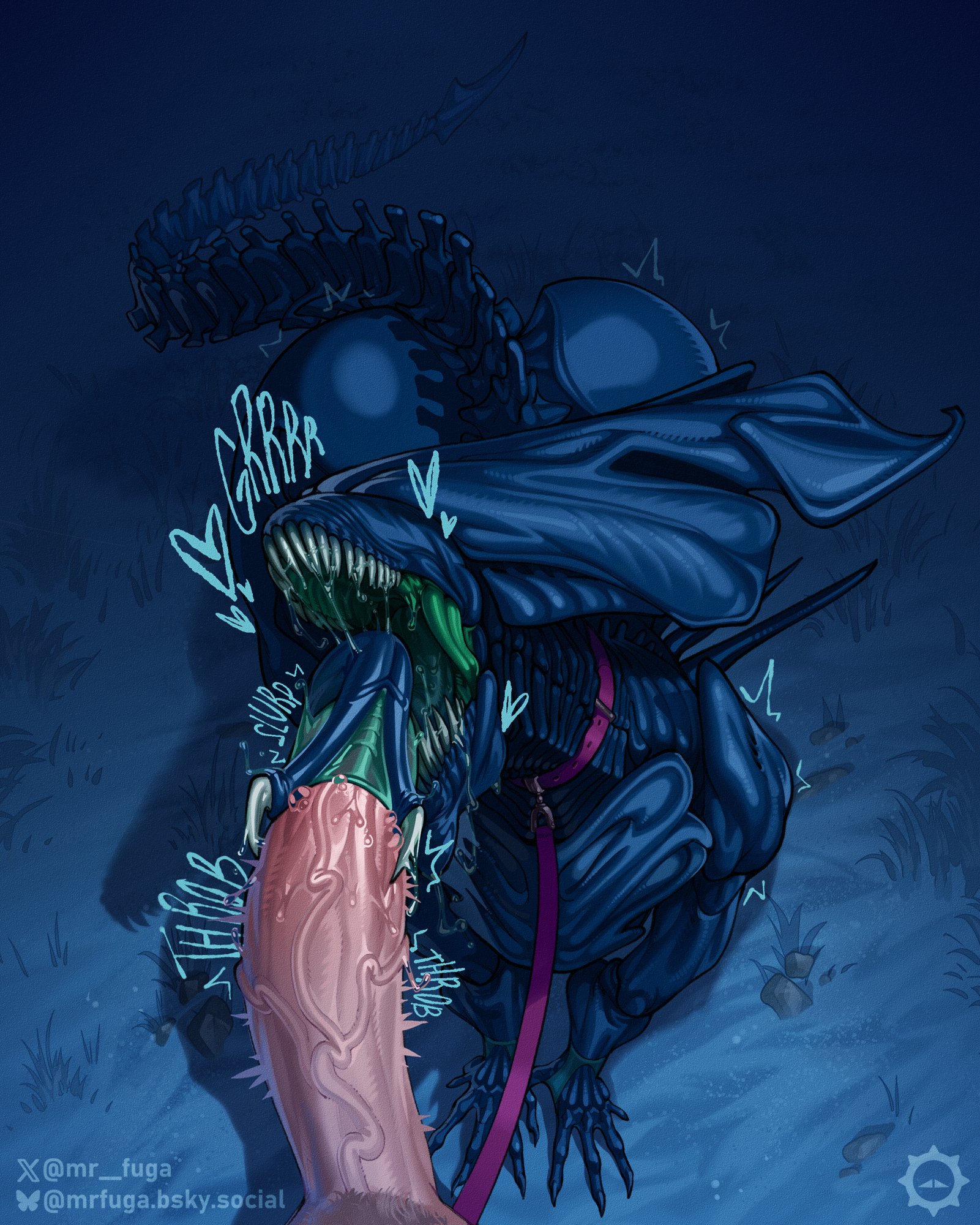 Rule34 – If it exists, there is porn of it / xenomorph, xenomorph queen / 8969954