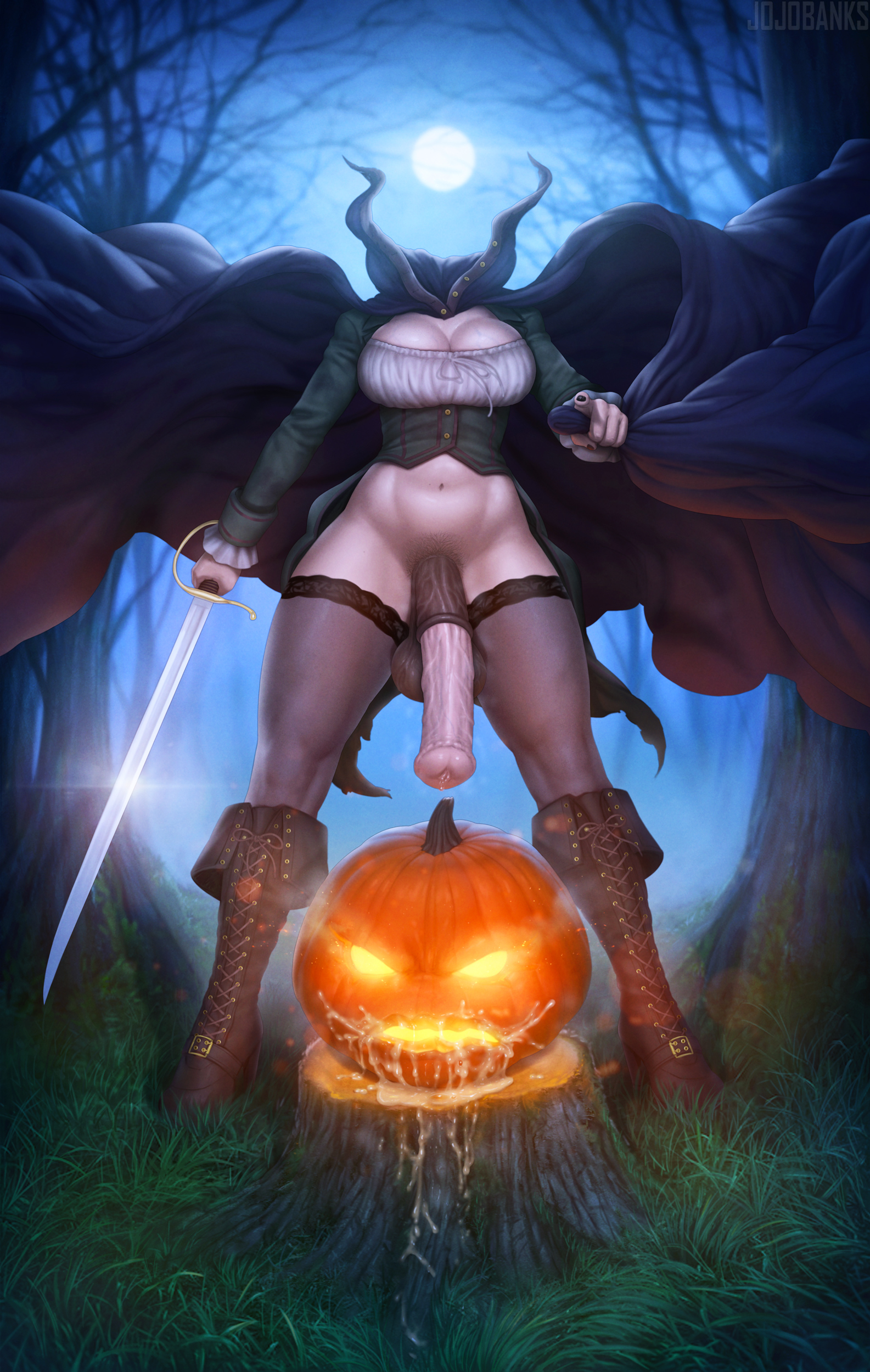 Rule34 – If it exists, there is porn of it / jojobanks, headless horseman, spooky / 8976796