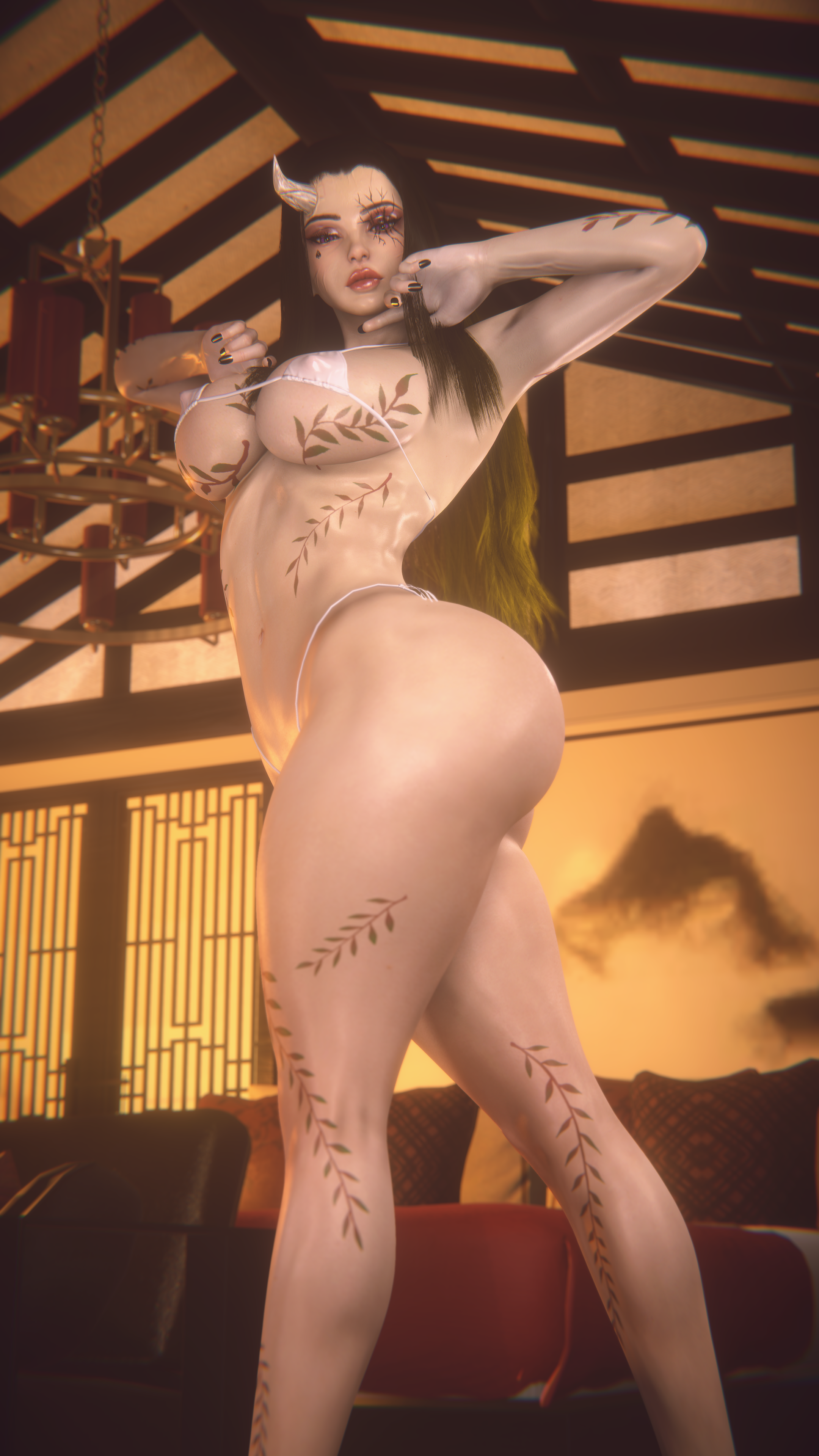 Rule34 – If it exists, there is porn of it / kamado nezuko, nezuko kamado / 8978047