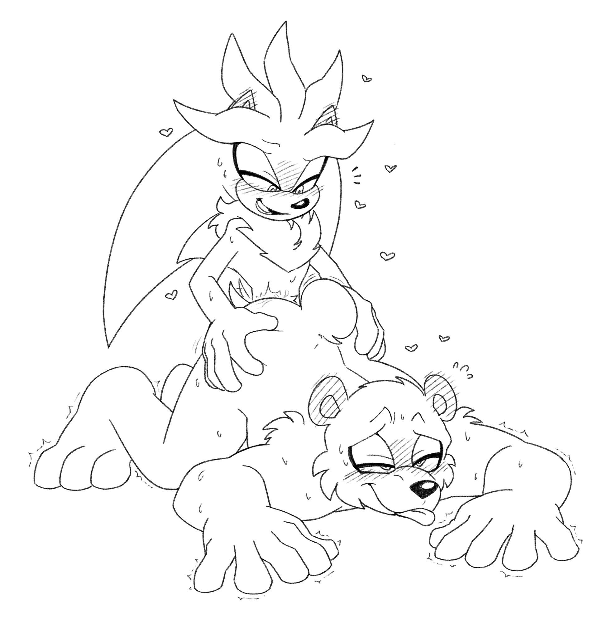 Rule34 – If it exists, there is porn of it / tender, silver the hedgehog / 8980030