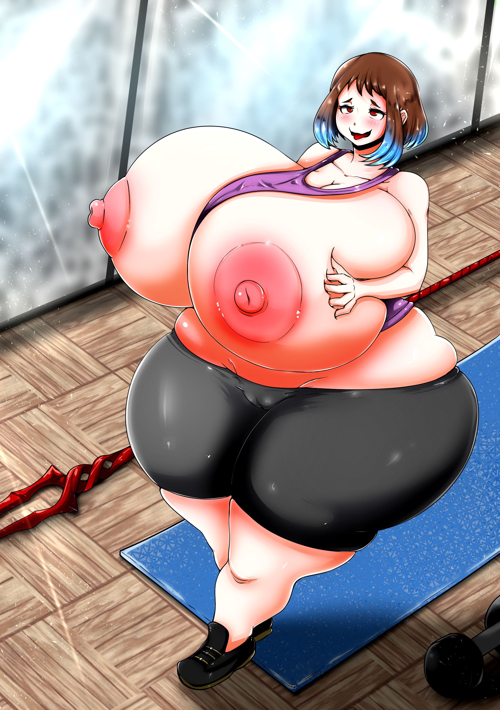 Rule34 – If it exists, there is porn of it / escapefromexpansion, ochako uraraka, rei ayanami / 8988850