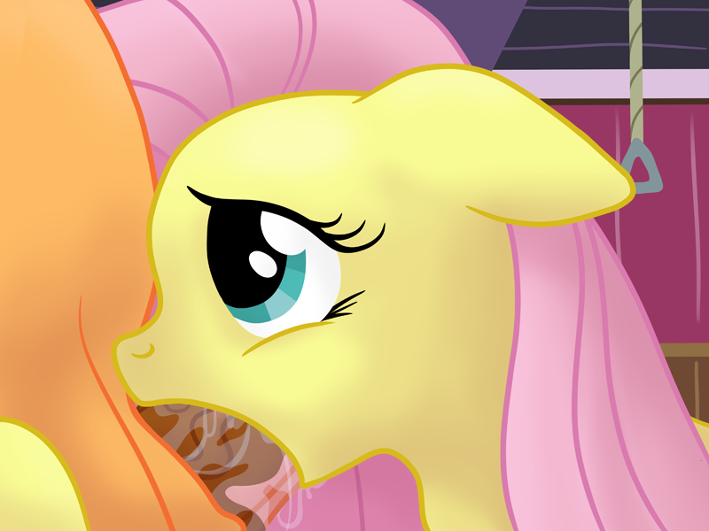 Rule34 – If it exists, there is porn of it / flareponyta, applejack (mlp), fluttershy (mlp) / 448726