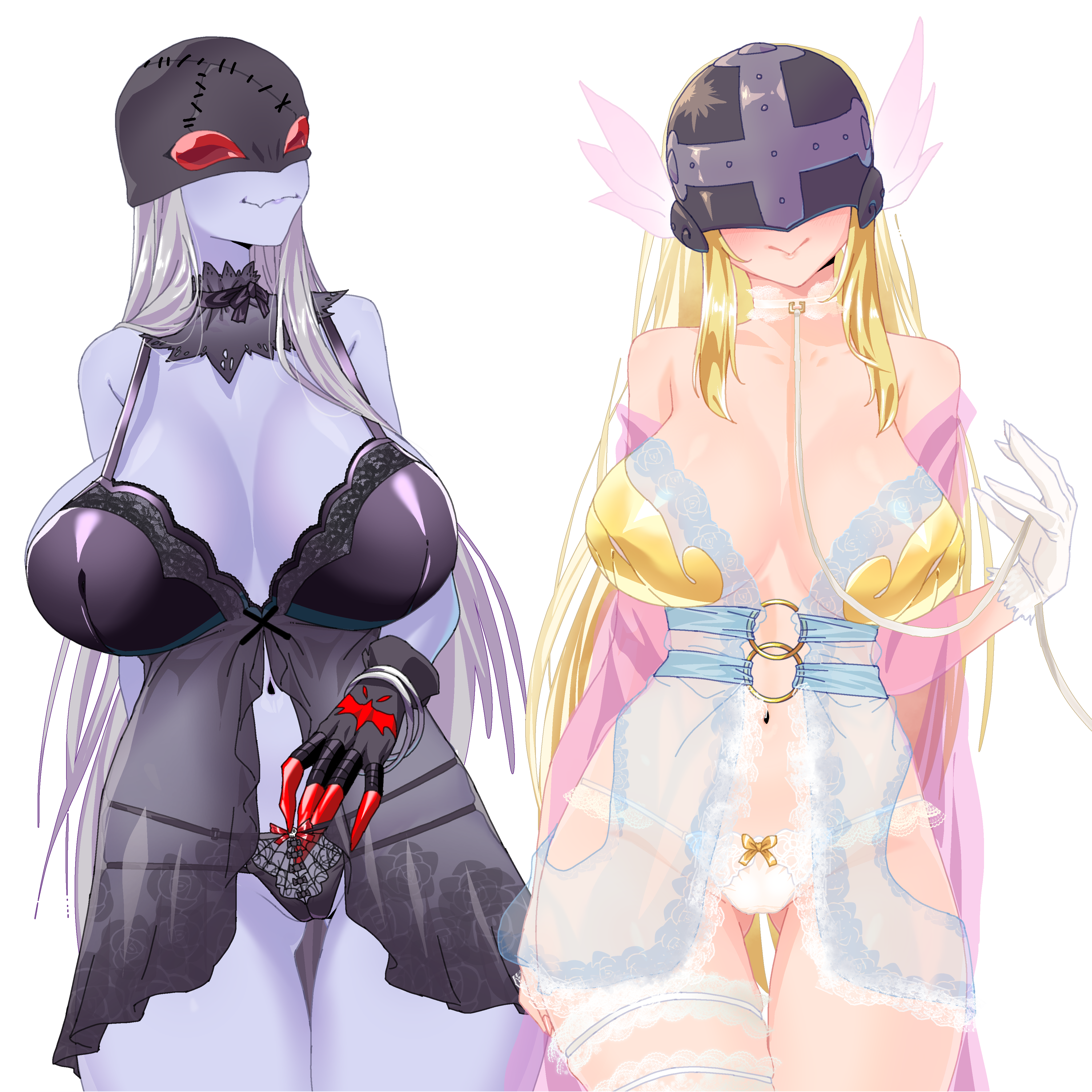 Rule34 – If it exists, there is porn of it / angewomon, ladydevimon / 8994298