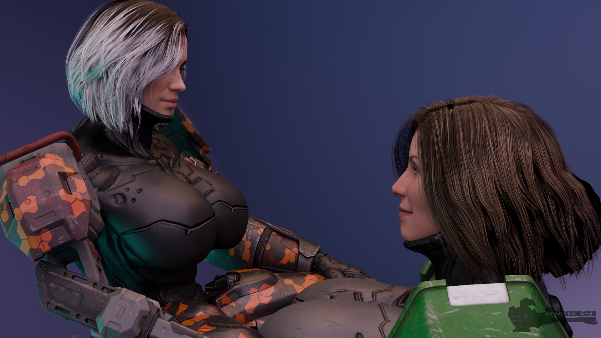 Rule34 – If it exists, there is porn of it / original character, spartan (halo) / 9002115