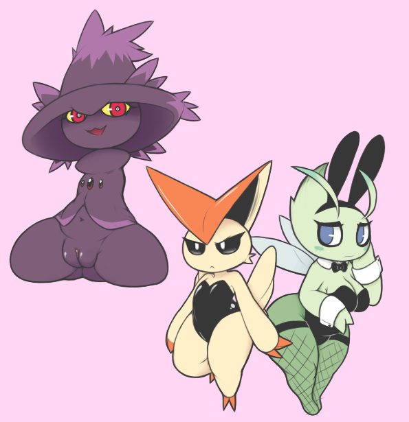 Rule34 – If it exists, there is porn of it / aintsmart, celebi, legendary pokemon, mismagius, victini / 449735