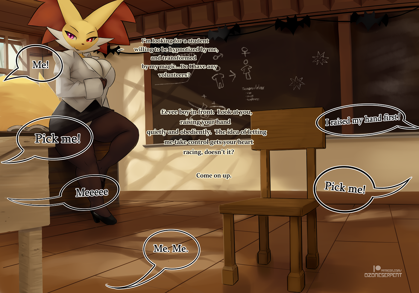 Rule34 – If it exists, there is porn of it / ozoneserpent, delphox, pokemon (species) / 9007696