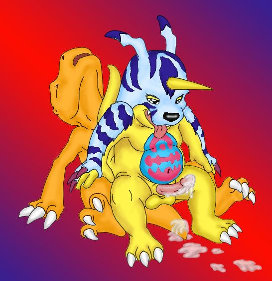 Rule34 – If it exists, there is porn of it / agumon, gabumon / 449817
