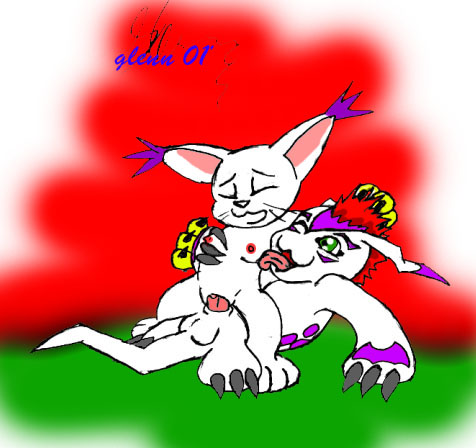 Rule34 – If it exists, there is porn of it / gatomon, glenn, gomamon / 449872