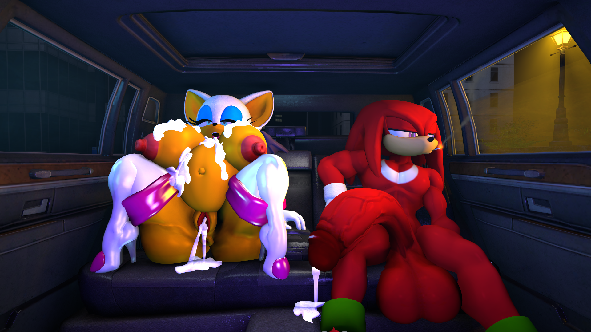 Rule34 – If it exists, there is porn of it / knuckles the echidna, rouge the bat / 9012342