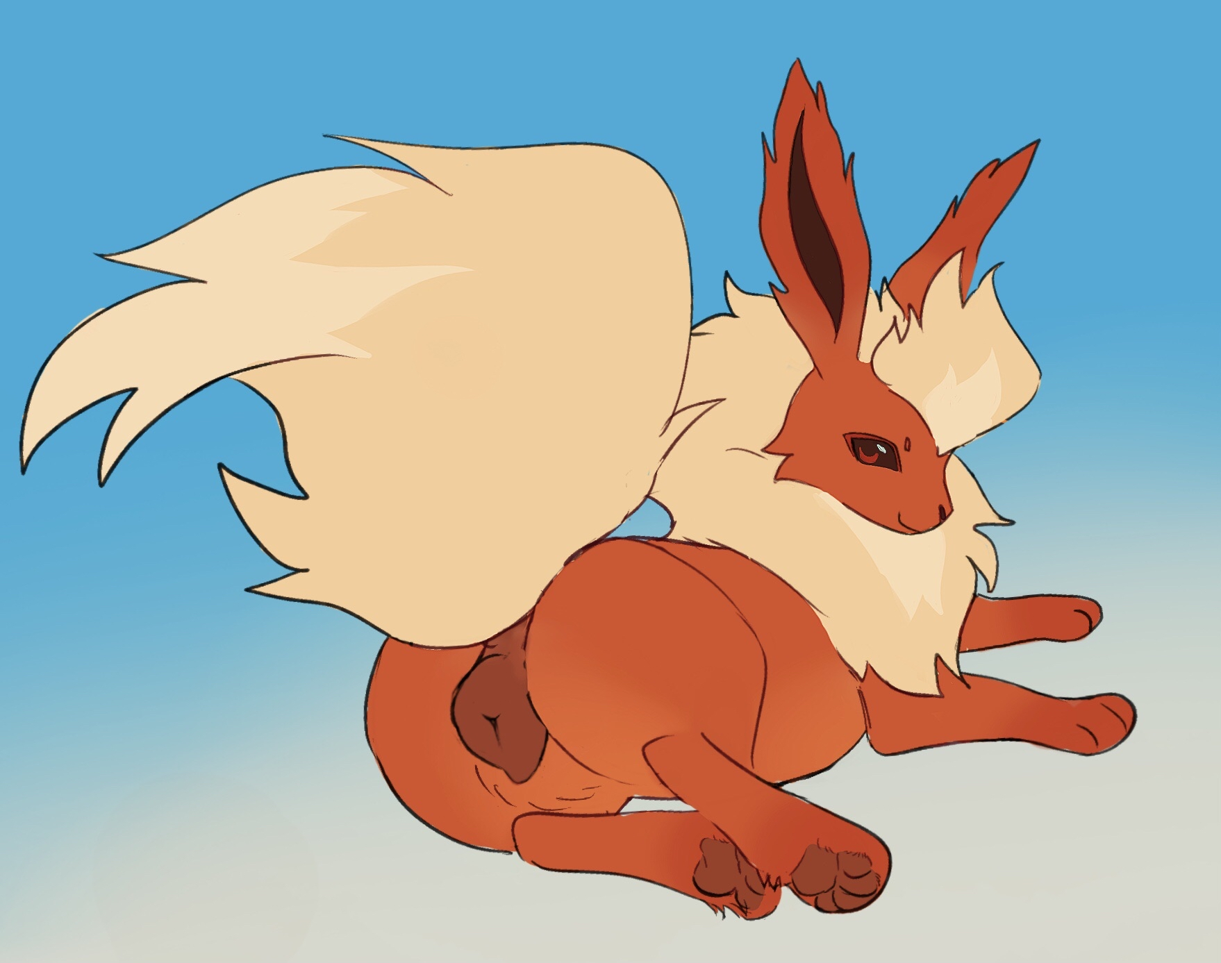 Rule34 – If it exists, there is porn of it / eeveelution, flareon, pokemon (species) / 9015699