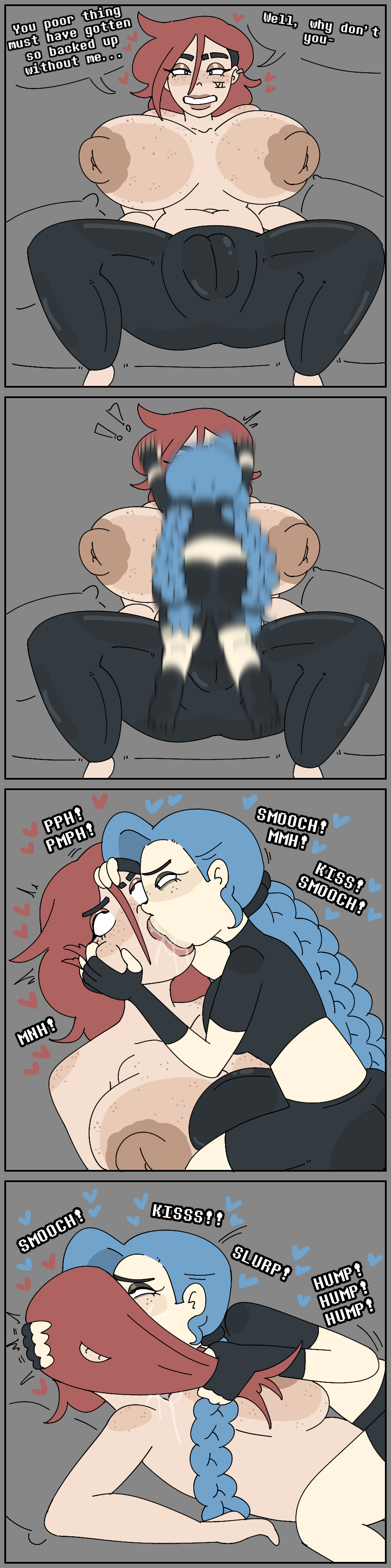 Rule34 – If it exists, there is porn of it / brat, jinx (league of legends), vi / 9022388