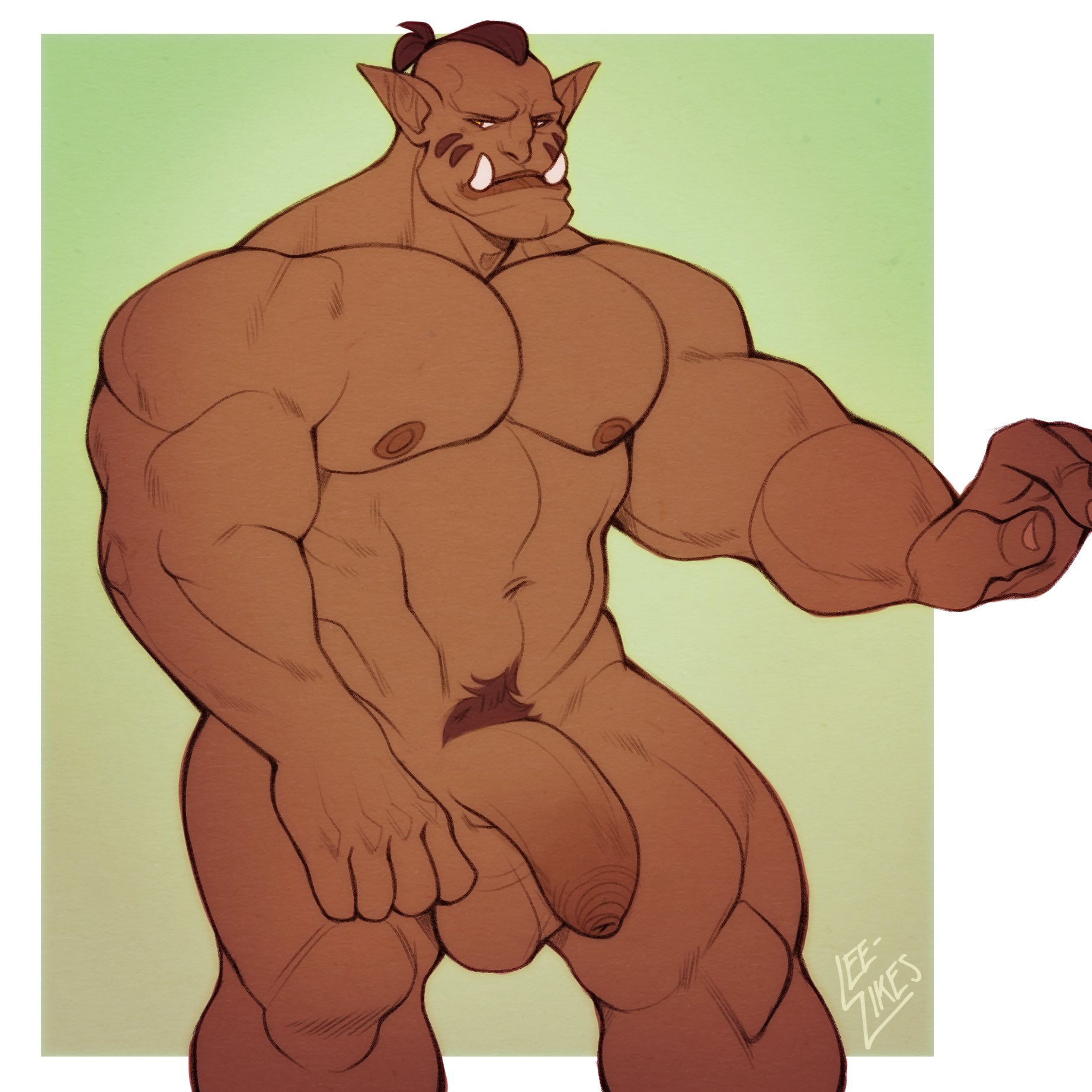 Rule34 – If it exists, there is porn of it / garrosh hellscream, orc (warcraft) / 9033610