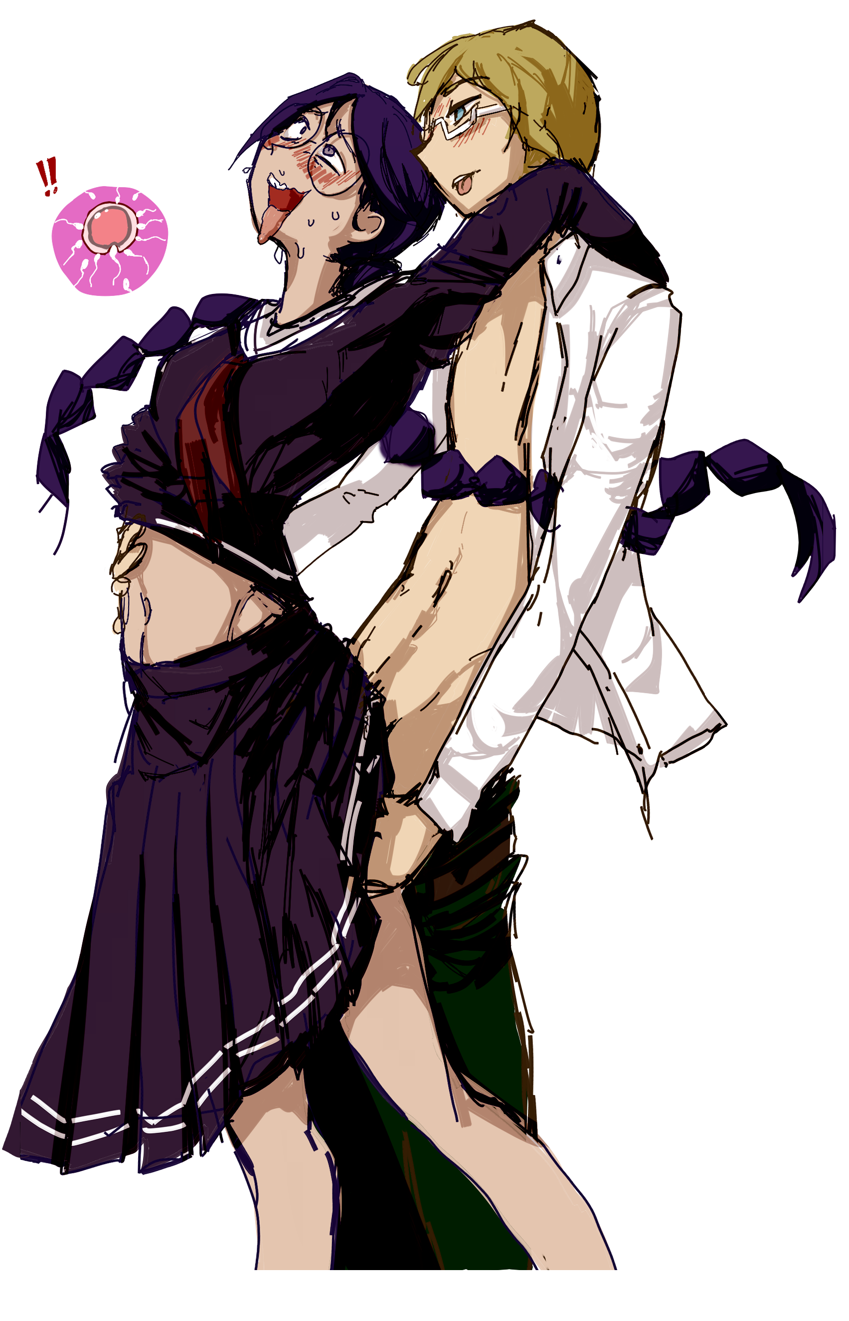 Rule34 – If it exists, there is porn of it / fukawa touko, togami byakuya / 9041816