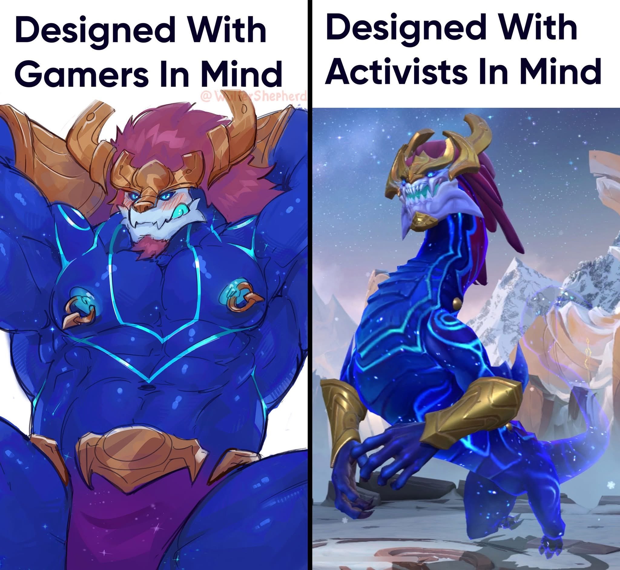 Rule34 – If it exists, there is porn of it / wulfer-shepherd, aurelion sol / 9044778