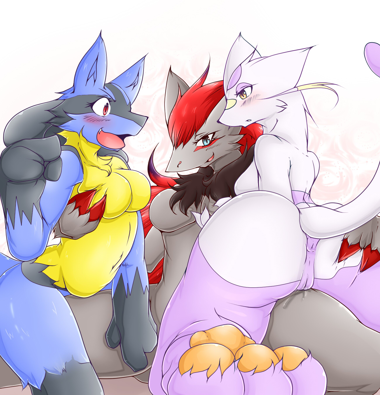 Rule34 – If it exists, there is porn of it / lucario, mienshao, zoroark / 453006