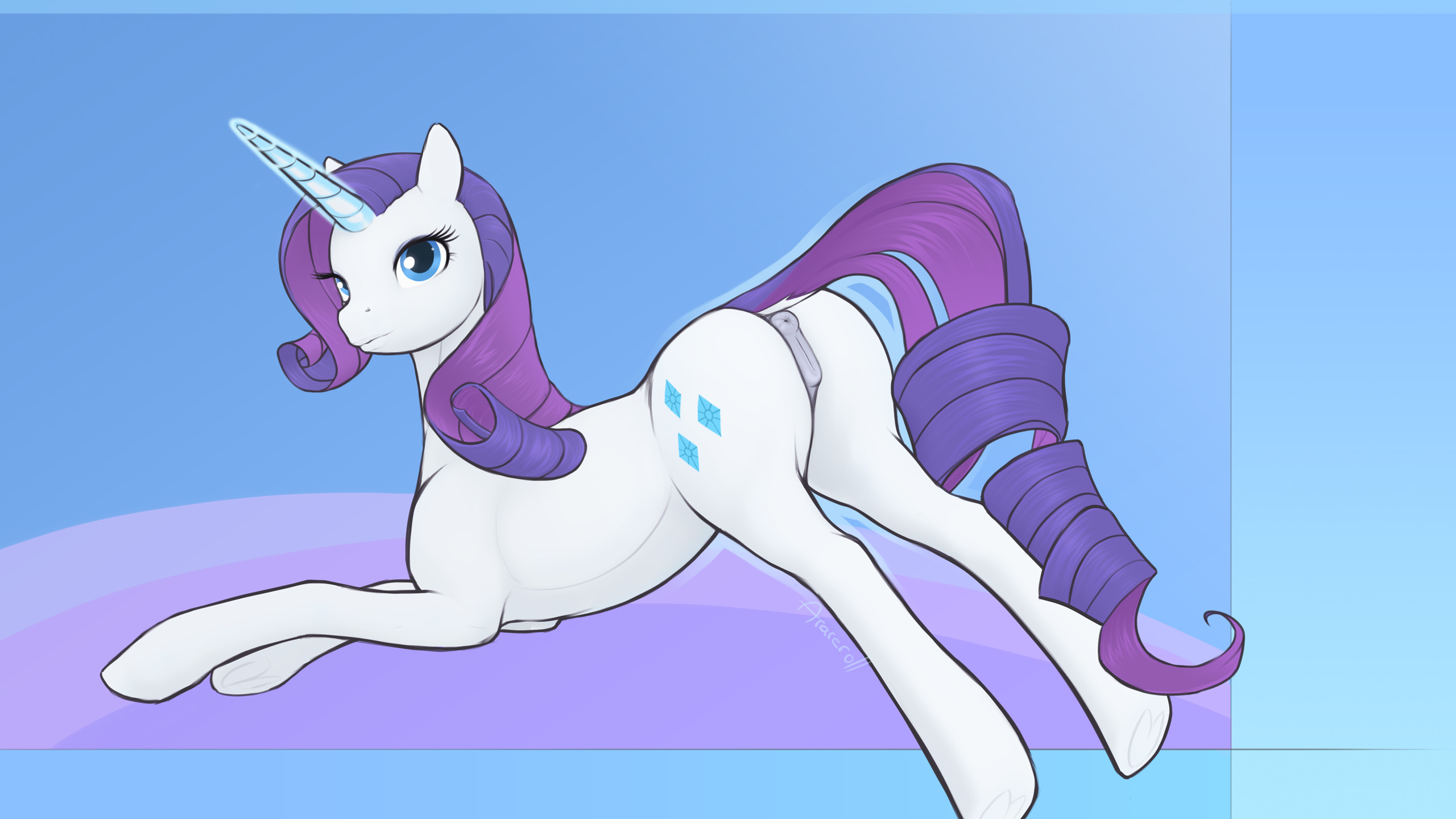 Rule34 – If it exists, there is porn of it / arareroll, rarity (mlp) / 453045