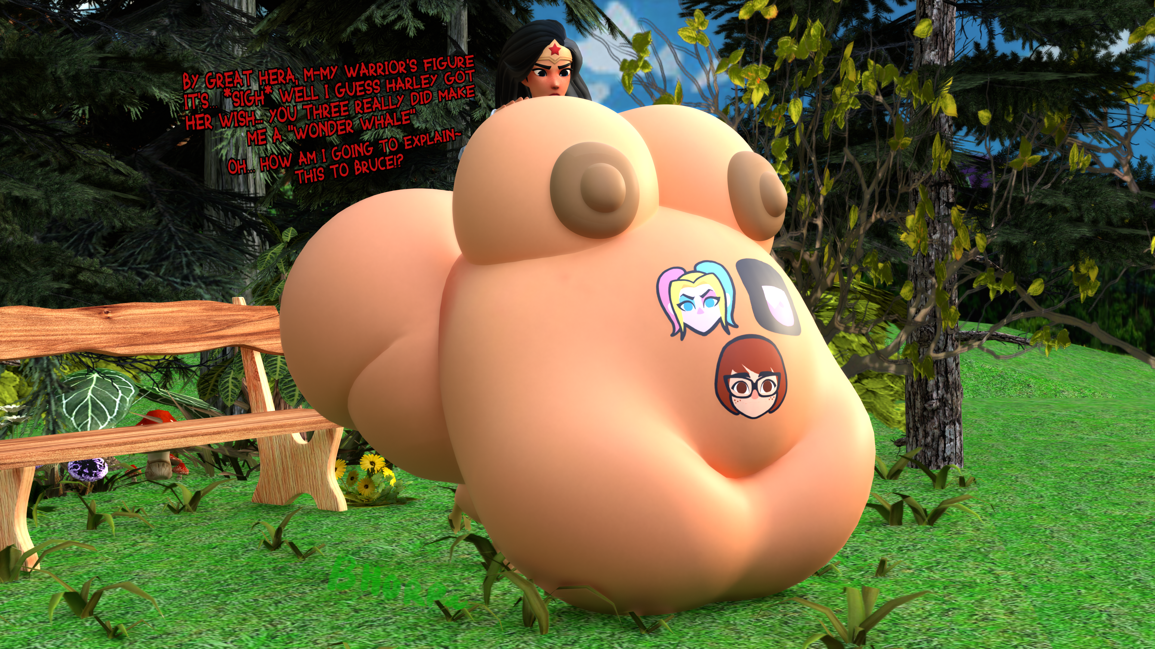 Rule34 – If it exists, there is porn of it / garnet (steven universe), harley quinn, velma dinkley, wonder woman / 9054954