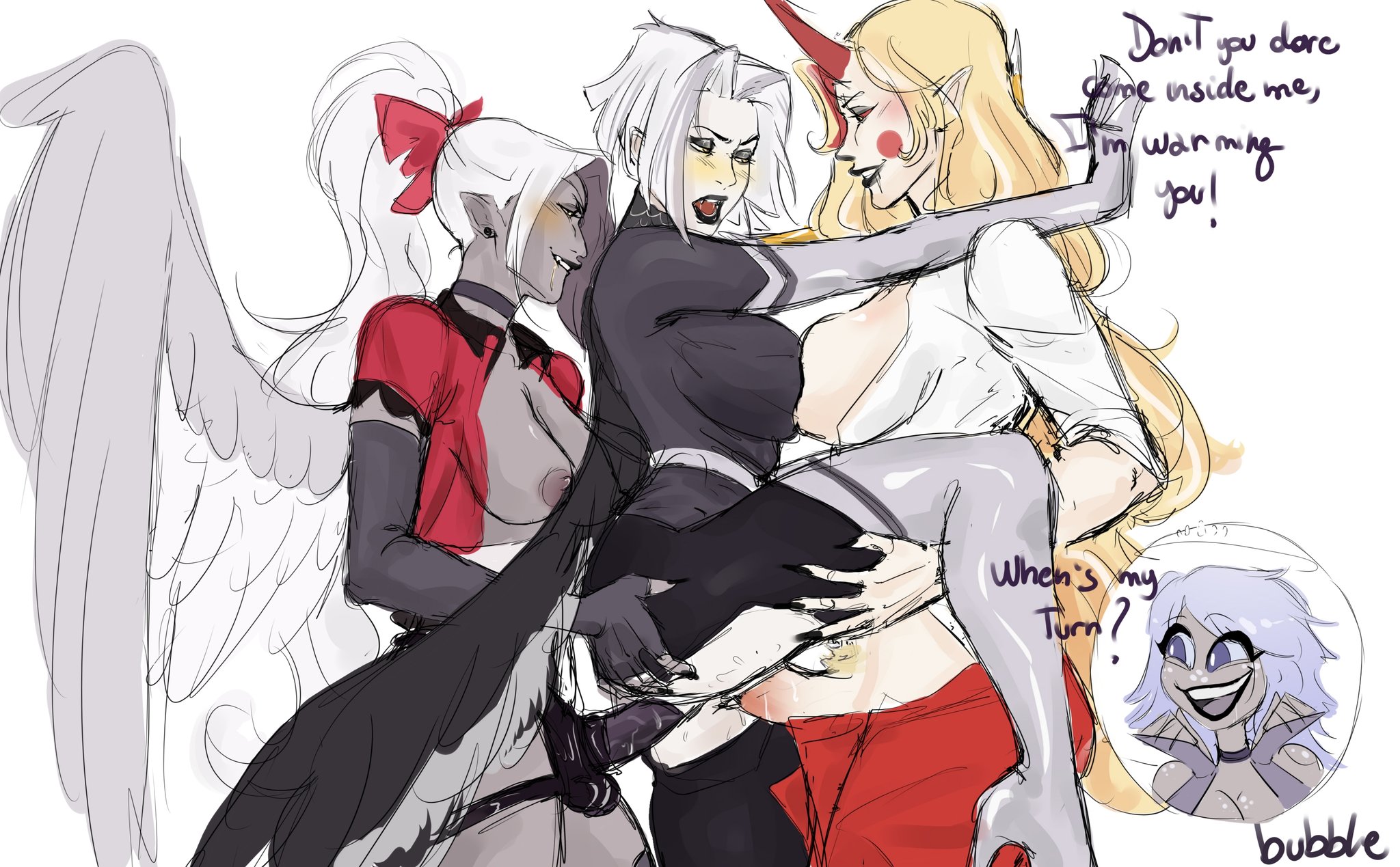 Rule34 – If it exists, there is porn of it / vaggie (hazbin hotel) / 9059901