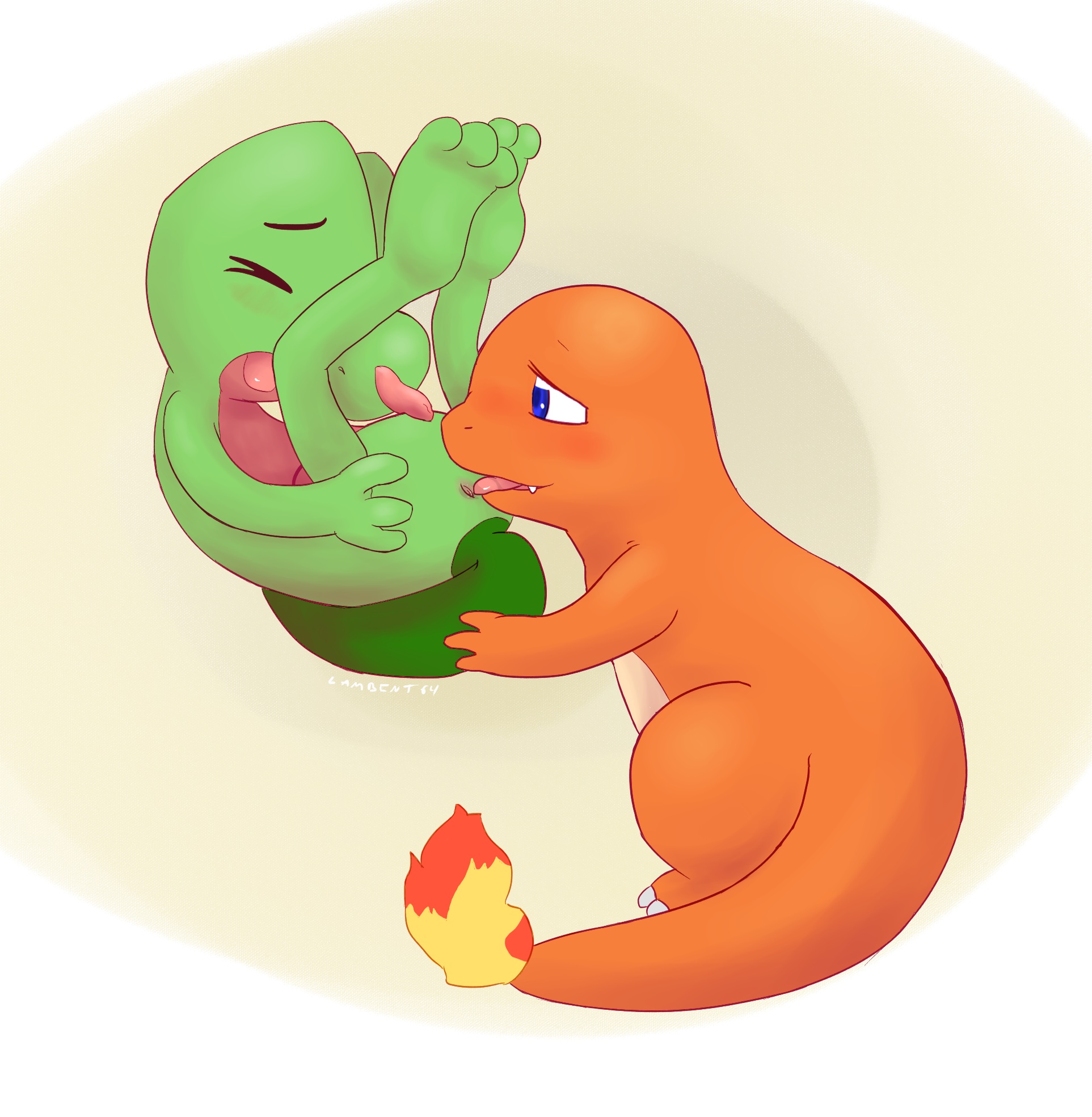 Rule34 – If it exists, there is porn of it / lambent, charmander, treecko / 453714