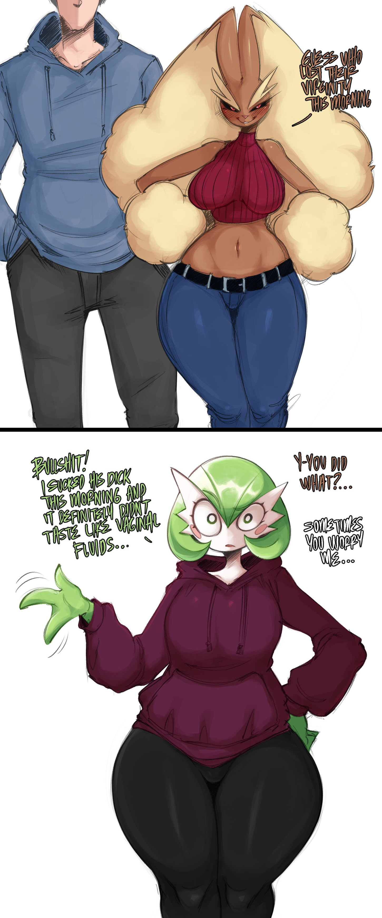 Rule34 – If it exists, there is porn of it / saltyxodium, gardevoir, lopunny, pokemon (species) / 9066830