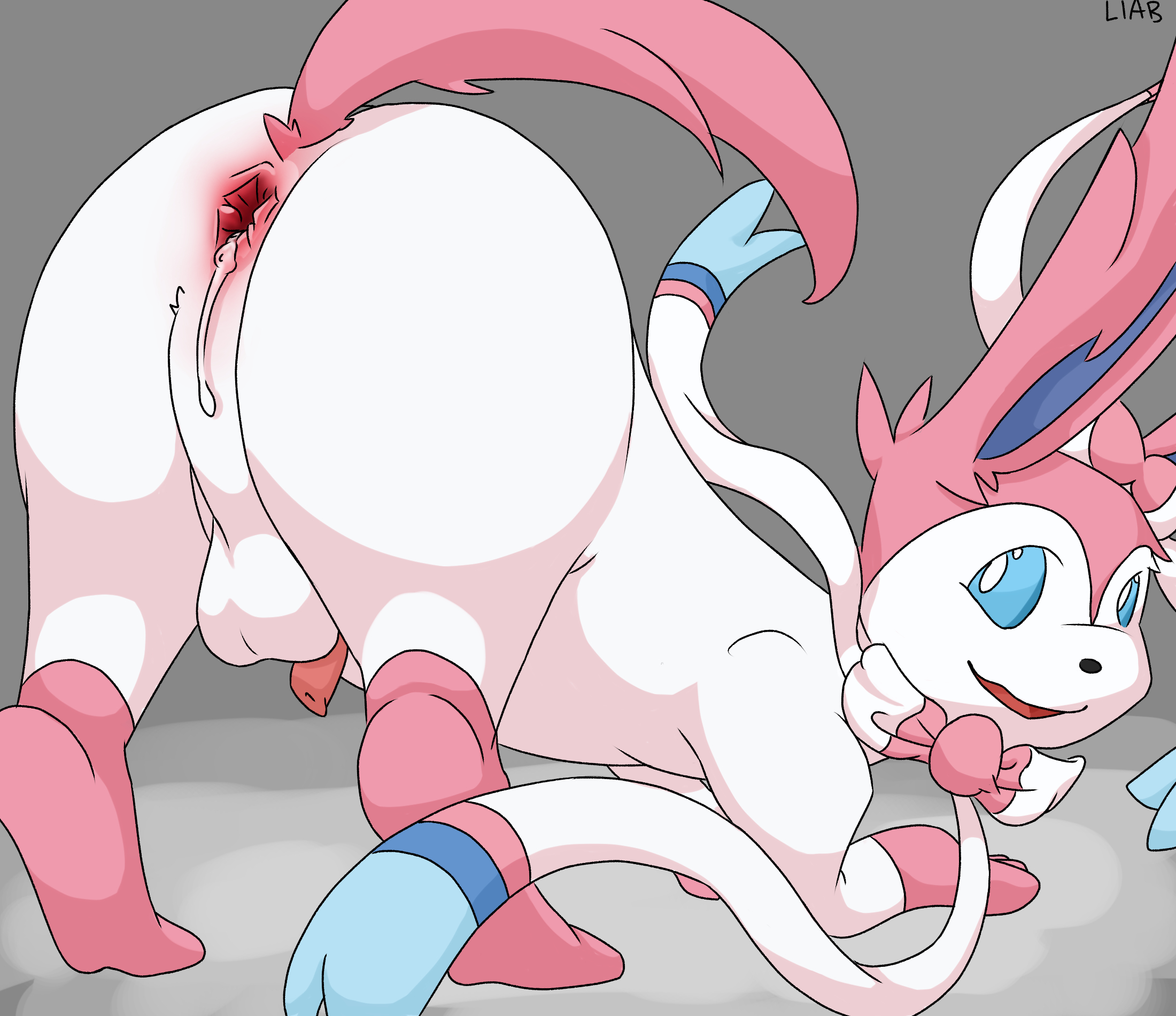 Rule34 – If it exists, there is porn of it / livesinabag (artist), eeveelution, sylveon / 454209