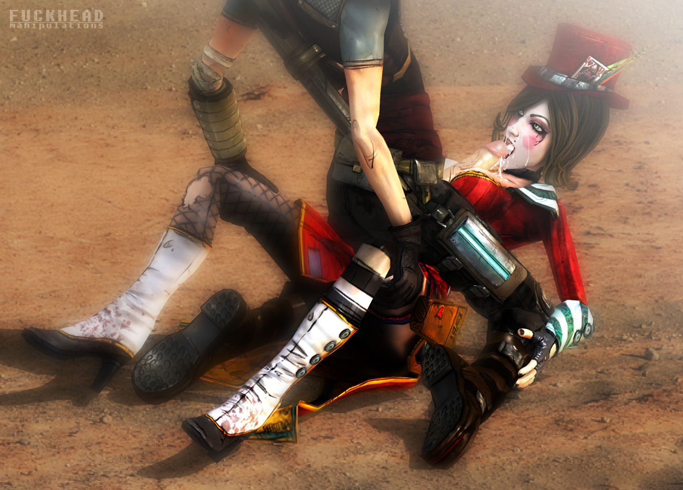 Rule34 – If it exists, there is porn of it / fuckhead, mad moxxi, mordecai (borderlands) / 454310