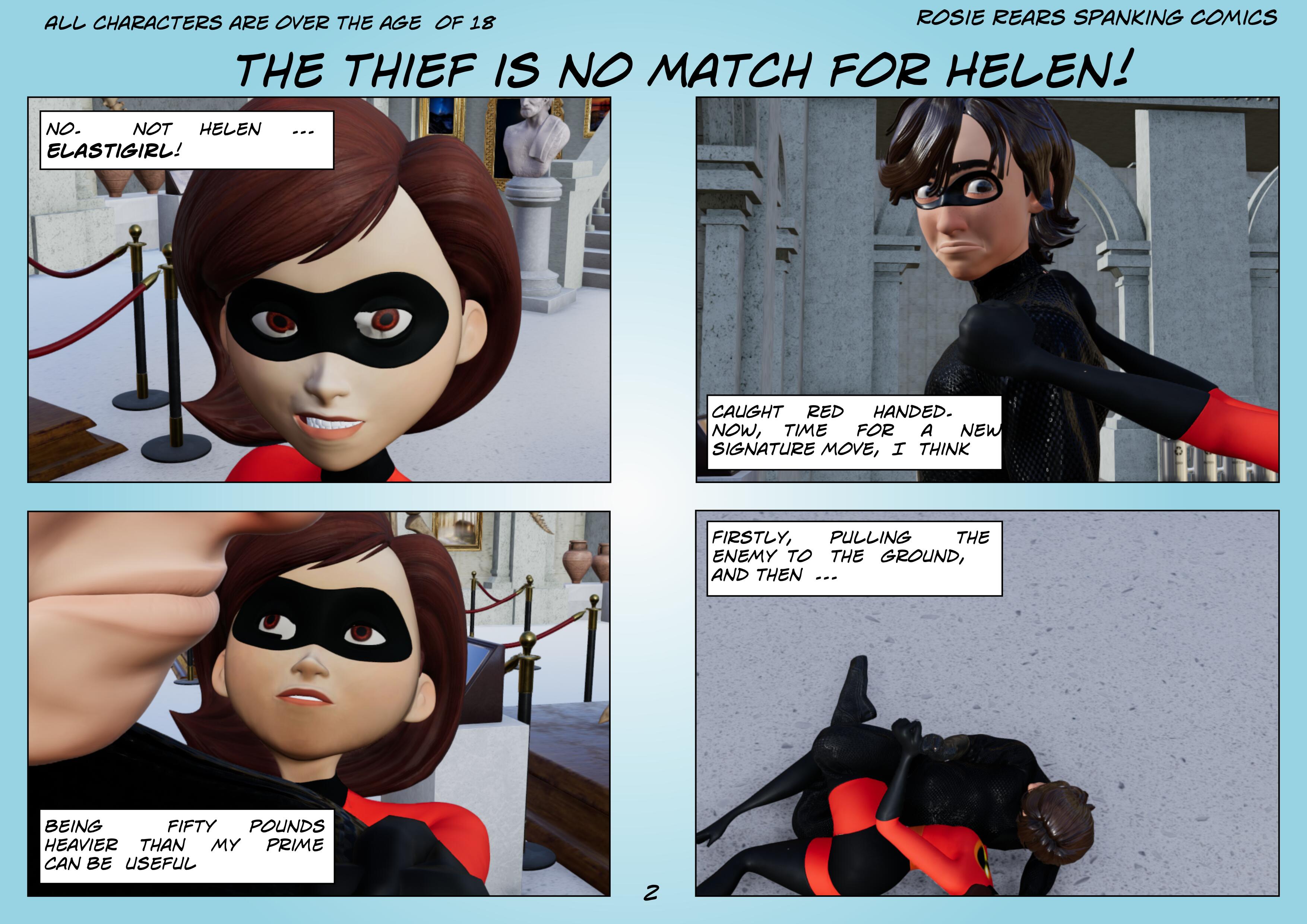 Rule34 – If it exists, there is porn of it / elastigirl, helen parr / 9074315