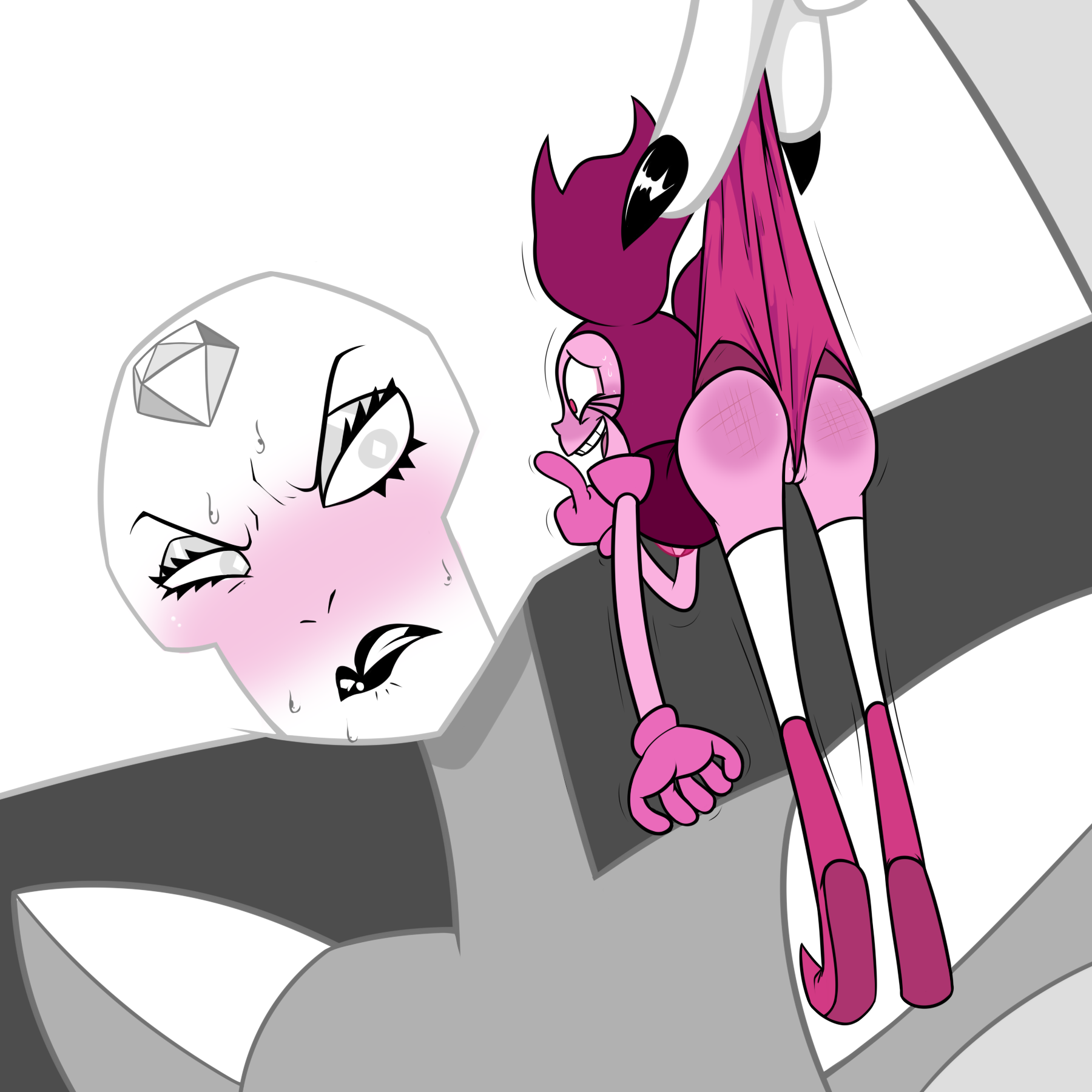 Rule34 – If it exists, there is porn of it / terrible the drawfag, spinel (steven universe), white diamond (steven universe) / 9076011
