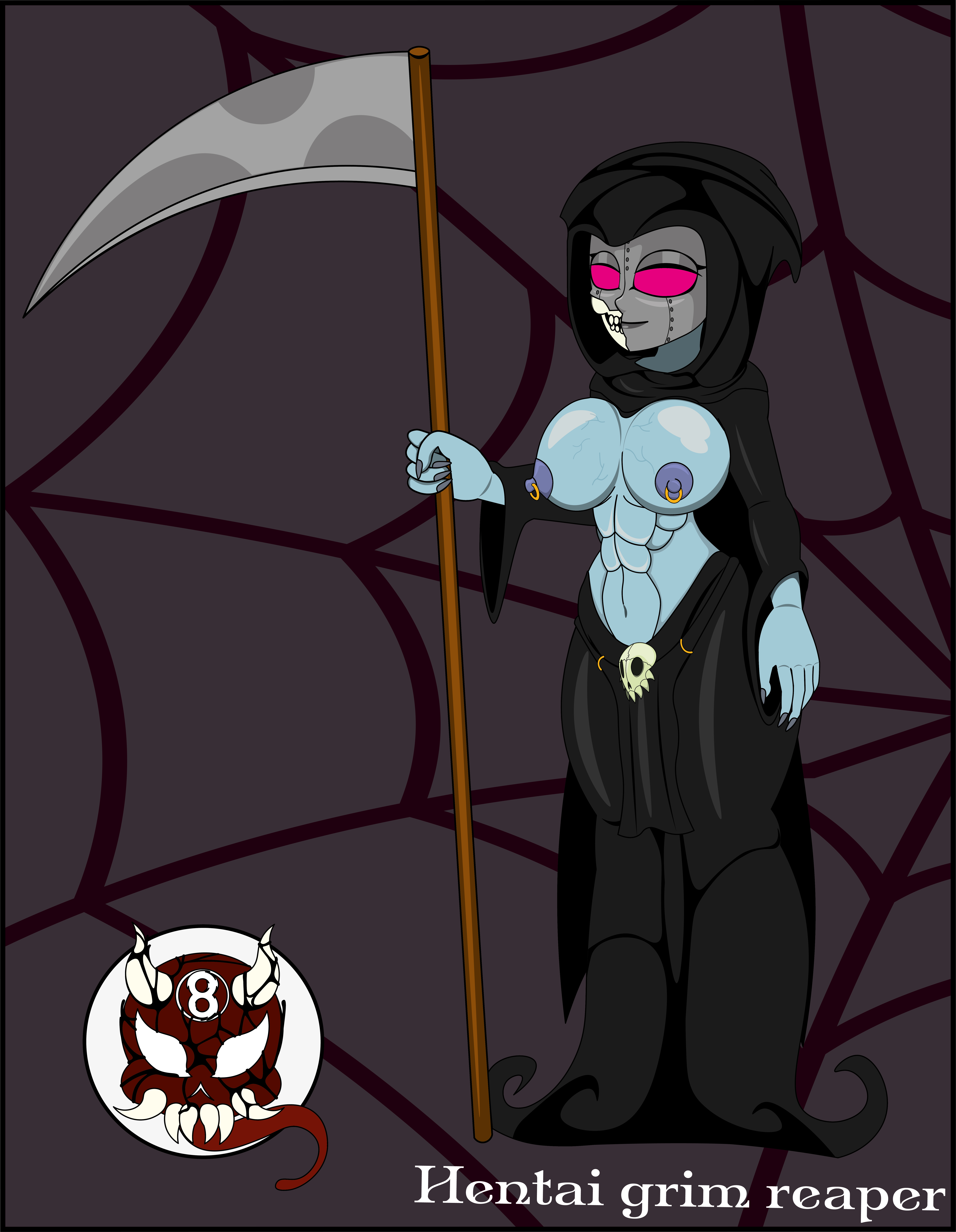 Rule34 – If it exists, there is porn of it / grim reaper, original character / 9076598