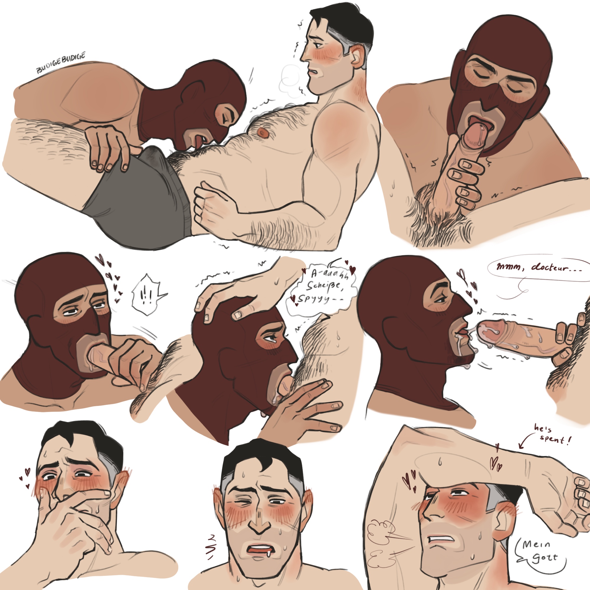 Rule34 – If it exists, there is porn of it / medic (team fortress 2), spy (team fortress 2) / 9079927