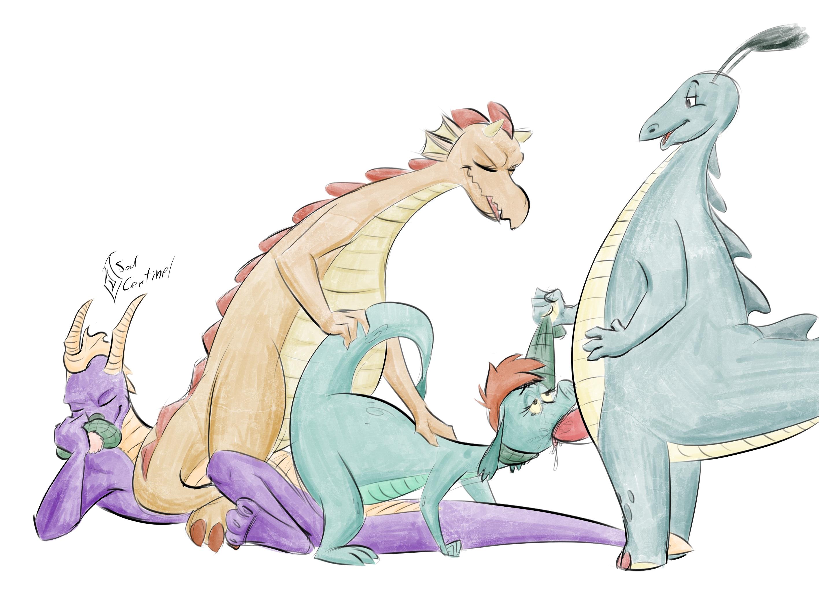 Rule34 – If it exists, there is porn of it / nessie, soulcentinel, dtz (cdrr), spyro / 455272