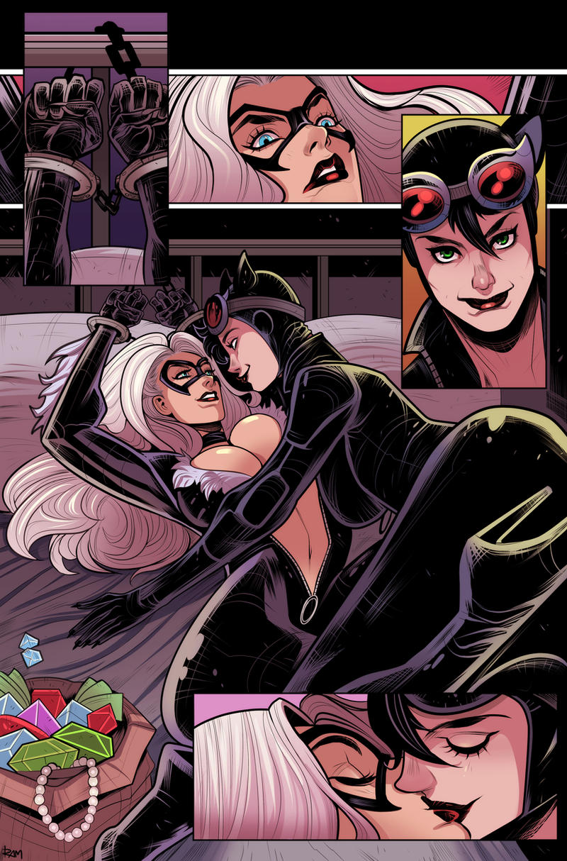 Rule34 – If it exists, there is porn of it / ramartwork, black cat (marvel), catwoman, felicia hardy, selina kyle / 9094016