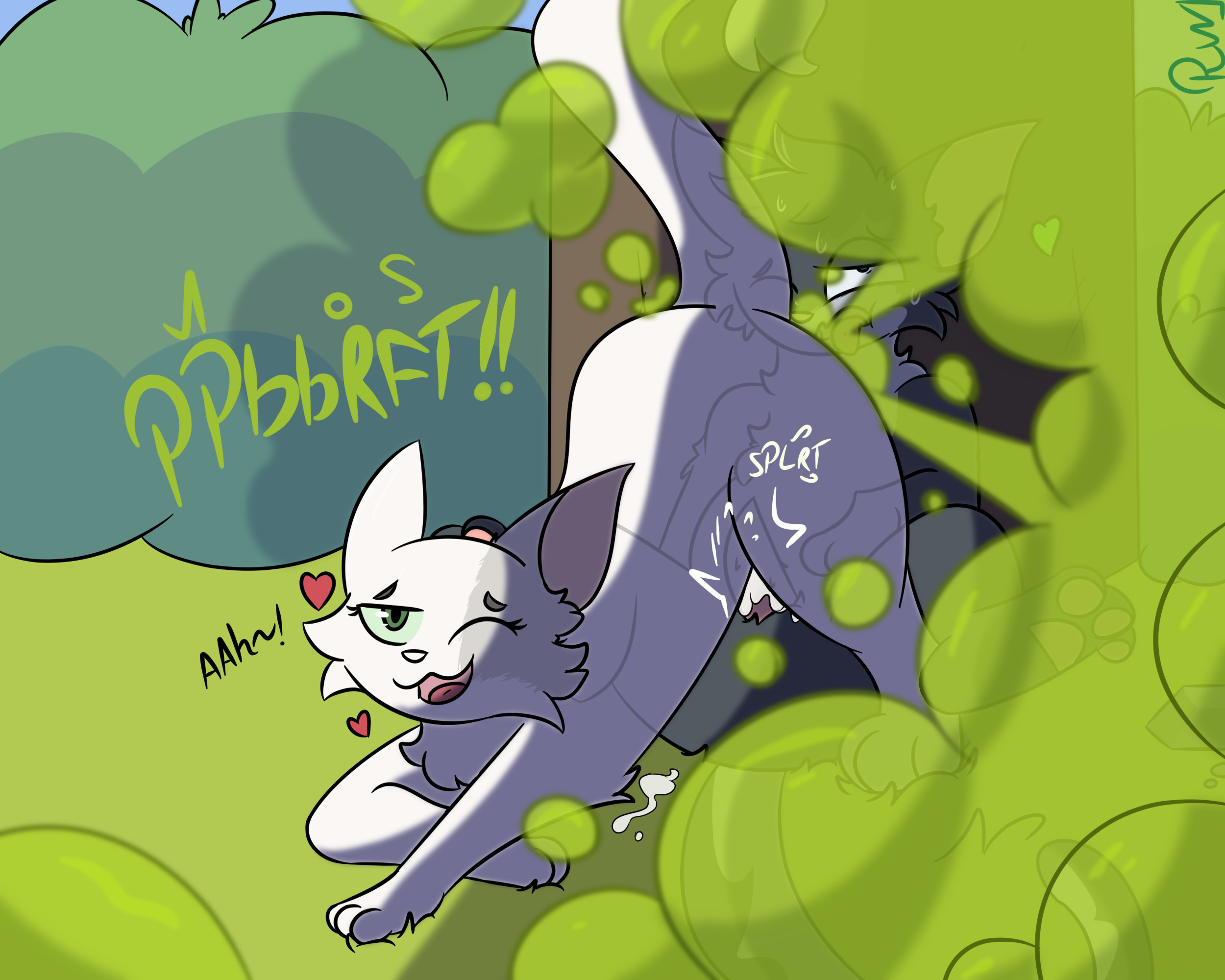 Rule34 – If it exists, there is porn of it / half moon (warriors), jayfeather (warriors) / 9094592