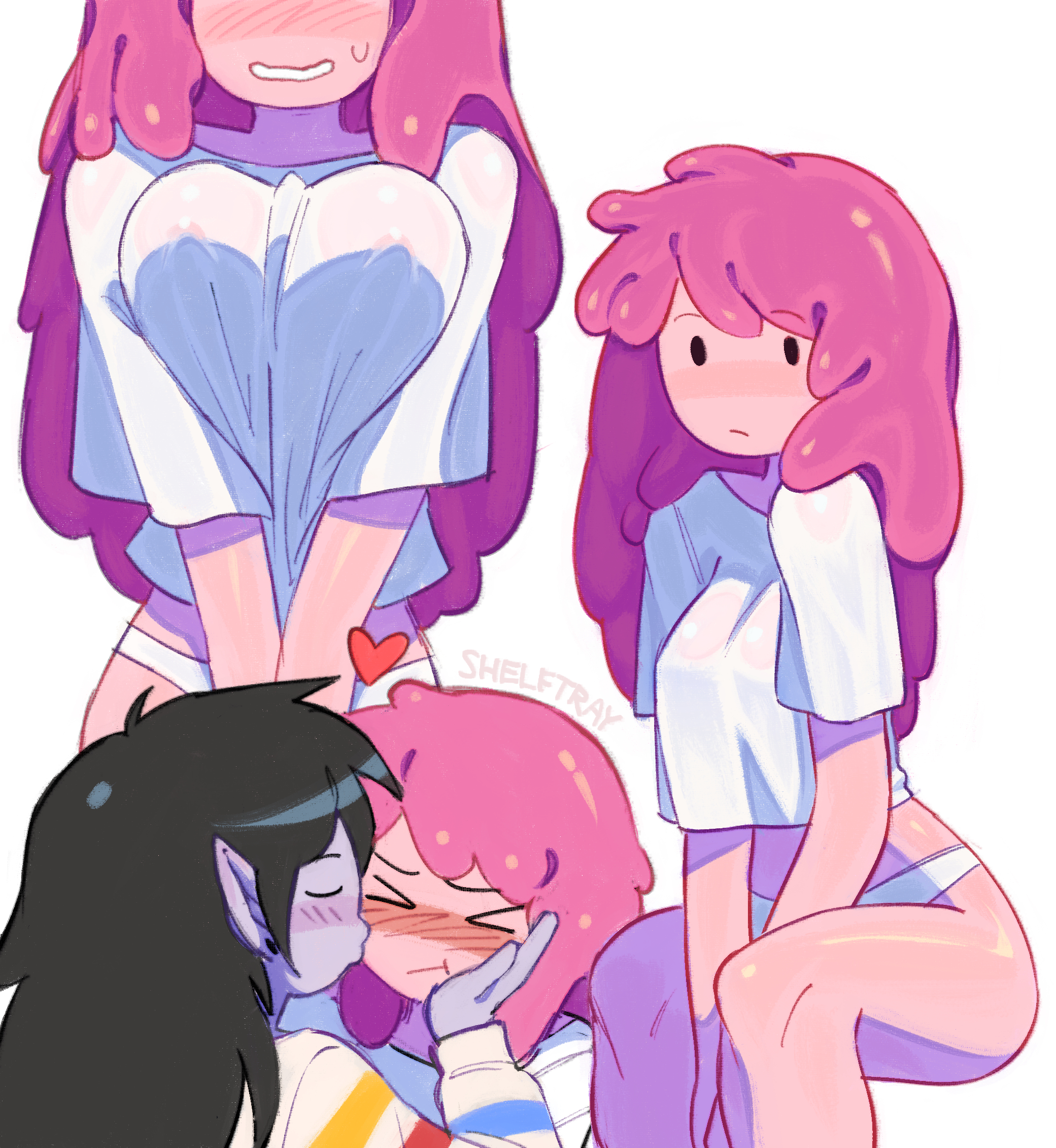 Rule34 – If it exists, there is porn of it / marceline, princess bubblegum / 9098477