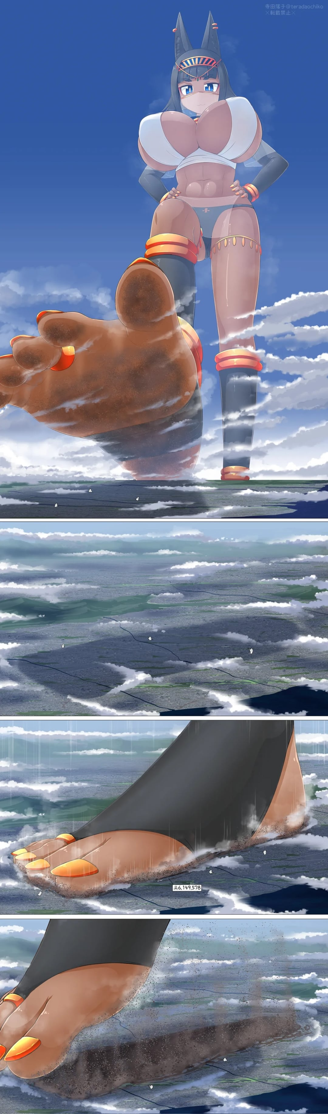 Rule34 – If it exists, there is porn of it / ochiko terada, terada ochiko, anubis, original character / 9100967