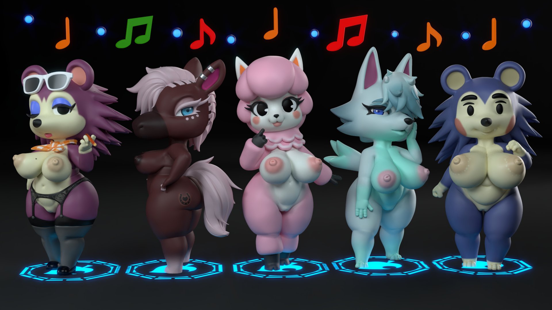 Rule34 – If it exists, there is porn of it / generalbuta, labelle able, mabel able, reese (animal crossing), reneigh (animal crossing), whitney (animal crossing) / 9100957