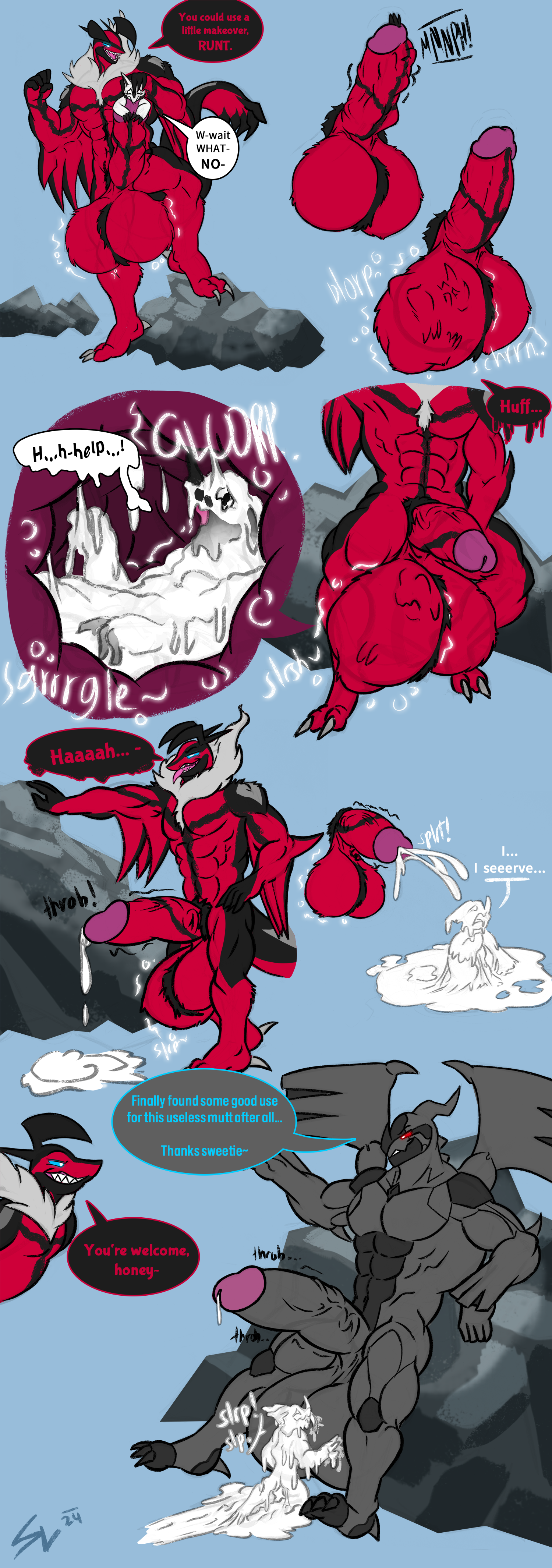 Rule34 – If it exists, there is porn of it / legendary pokemon, pokemon (species), yveltal, zekrom / 9106844