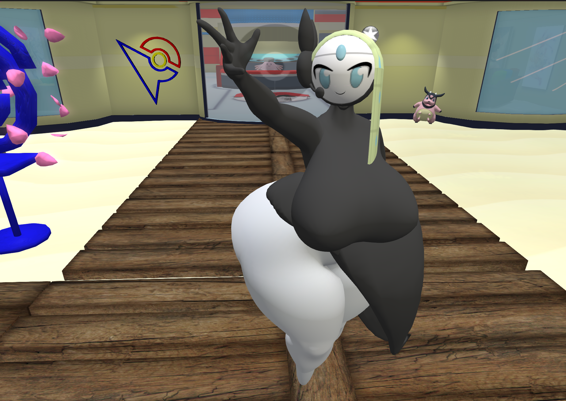 Rule34 – If it exists, there is porn of it / chansey, legendary pokemon, meloetta, miltank, pokemon (species) / 9108856