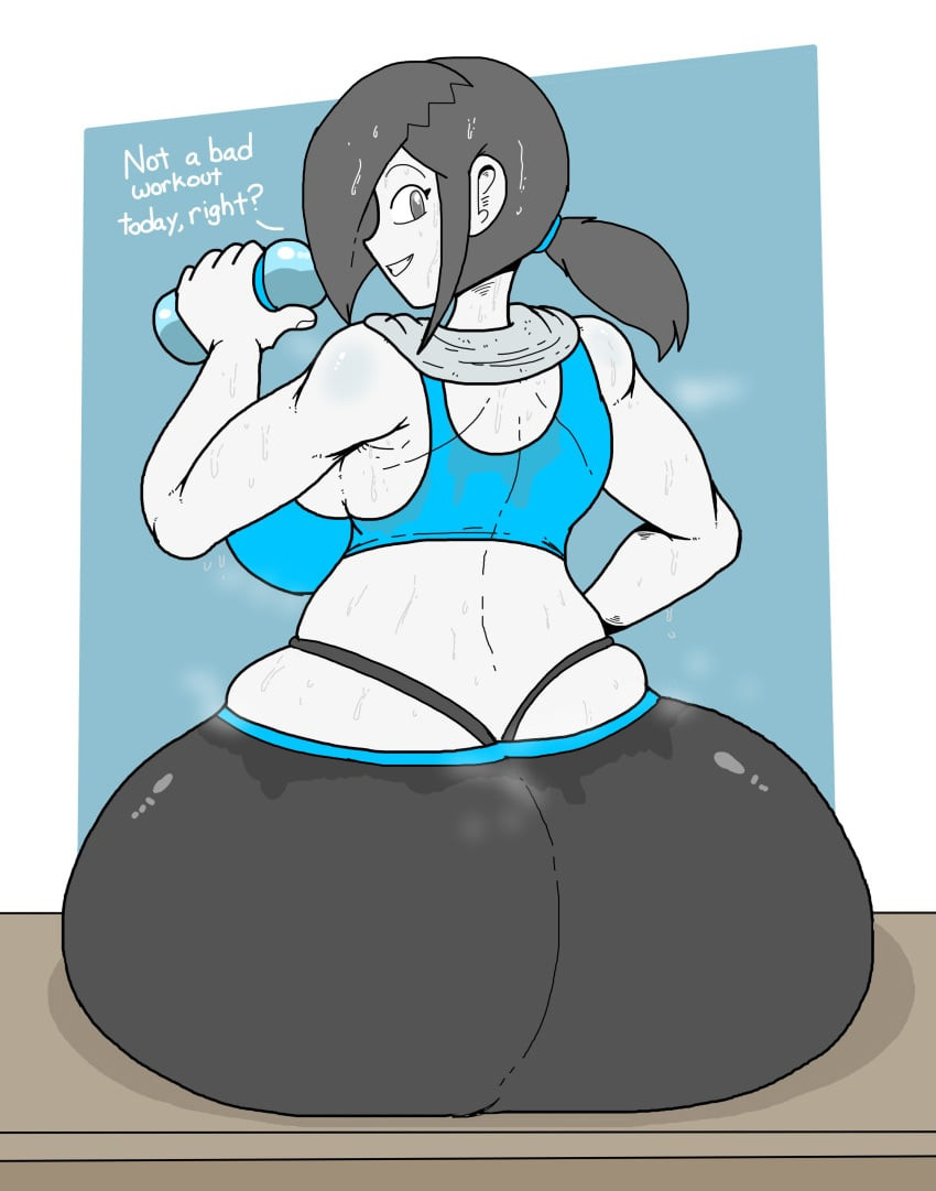 Rule34 – If it exists, there is porn of it / poopishness, wii fit trainer / 9111352