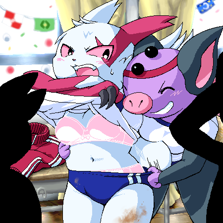 Rule34 – If it exists, there is porn of it / g-sun, grumpig, zangoose / 458064