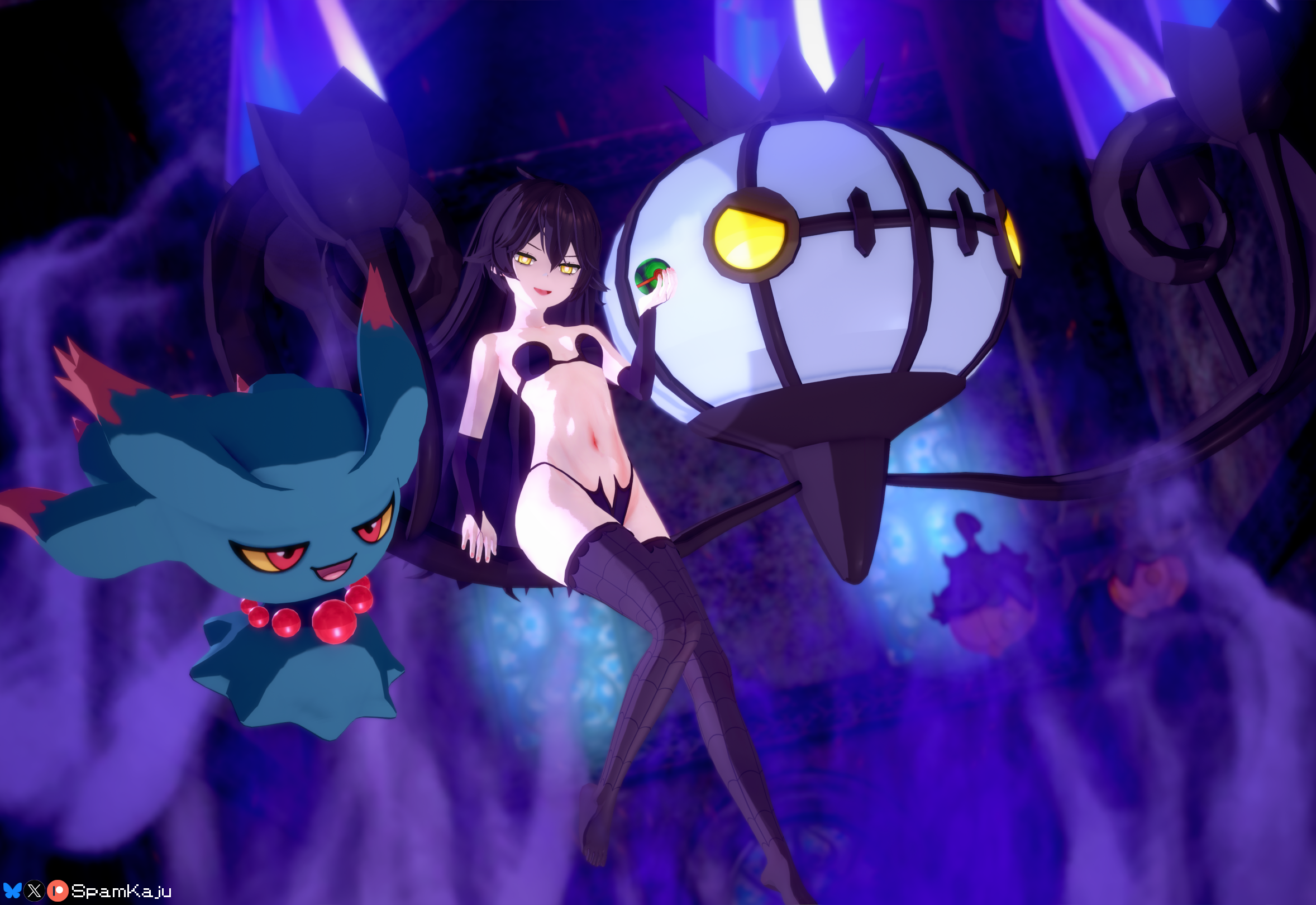 Rule34 – If it exists, there is porn of it / chandelure, hex maniac, misdreavus, pokemon (species), pumpkaboo / 9120199