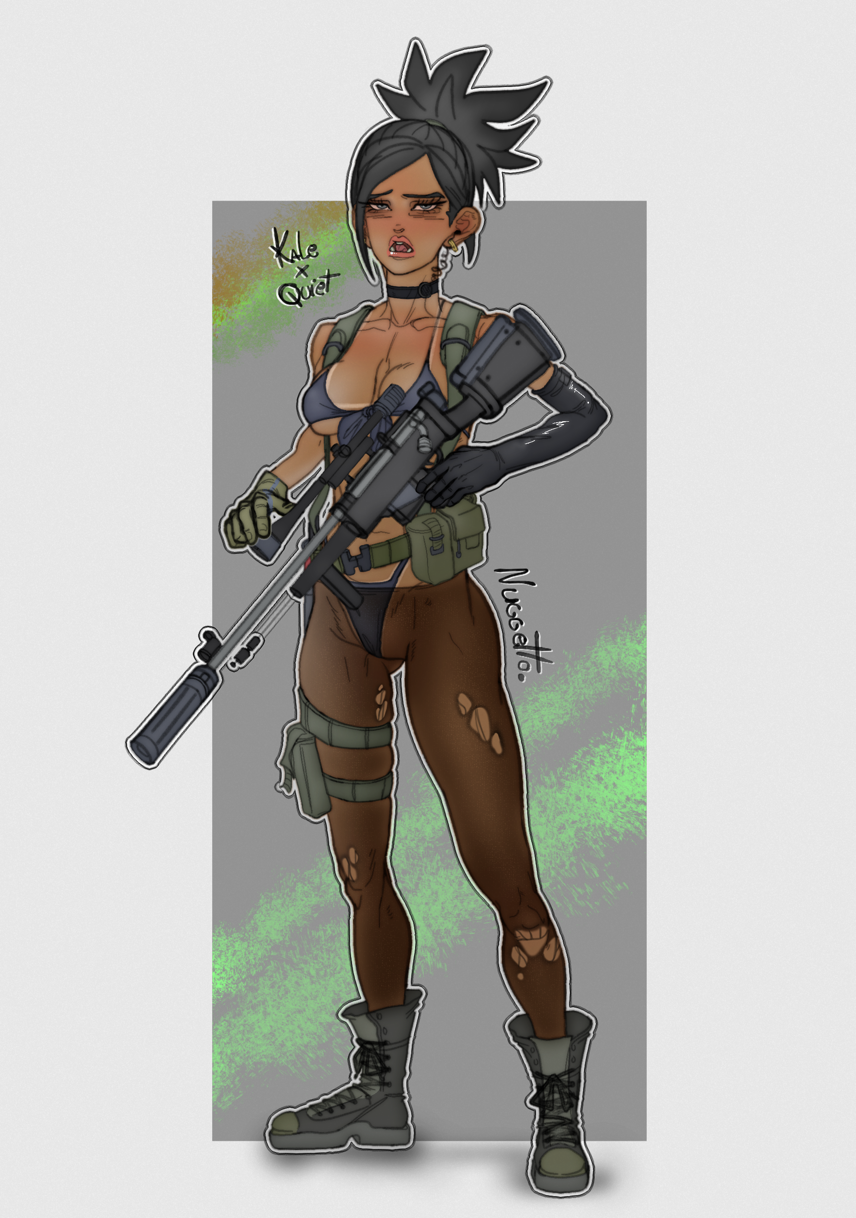 Rule34 – If it exists, there is porn of it / kale, quiet (metal gear) (cosplay) / 9120728